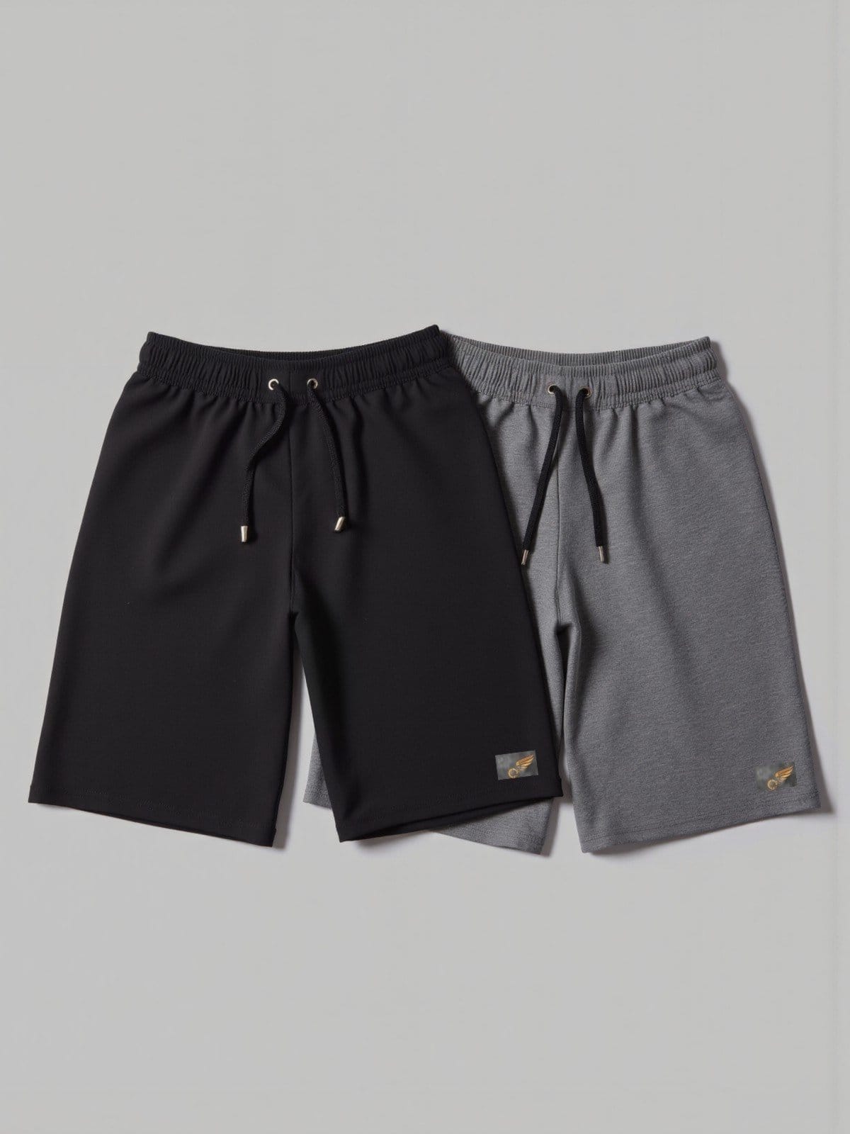 Kit 2 Bermuda de Moletom Plus Size G1 G2 Tamanhos Grandes Básica com Amarração Shorts Para Academia e Treinos