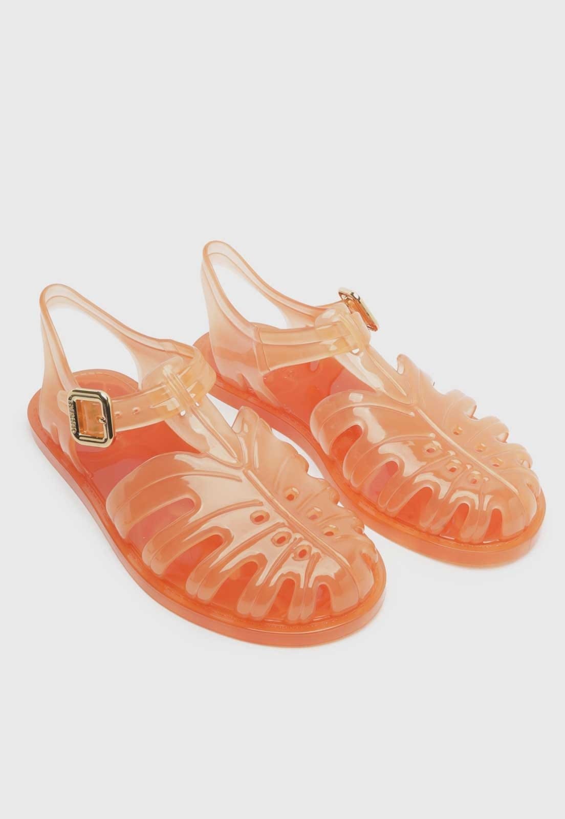 Rasteira Fechada Feminina FARM Folhagem