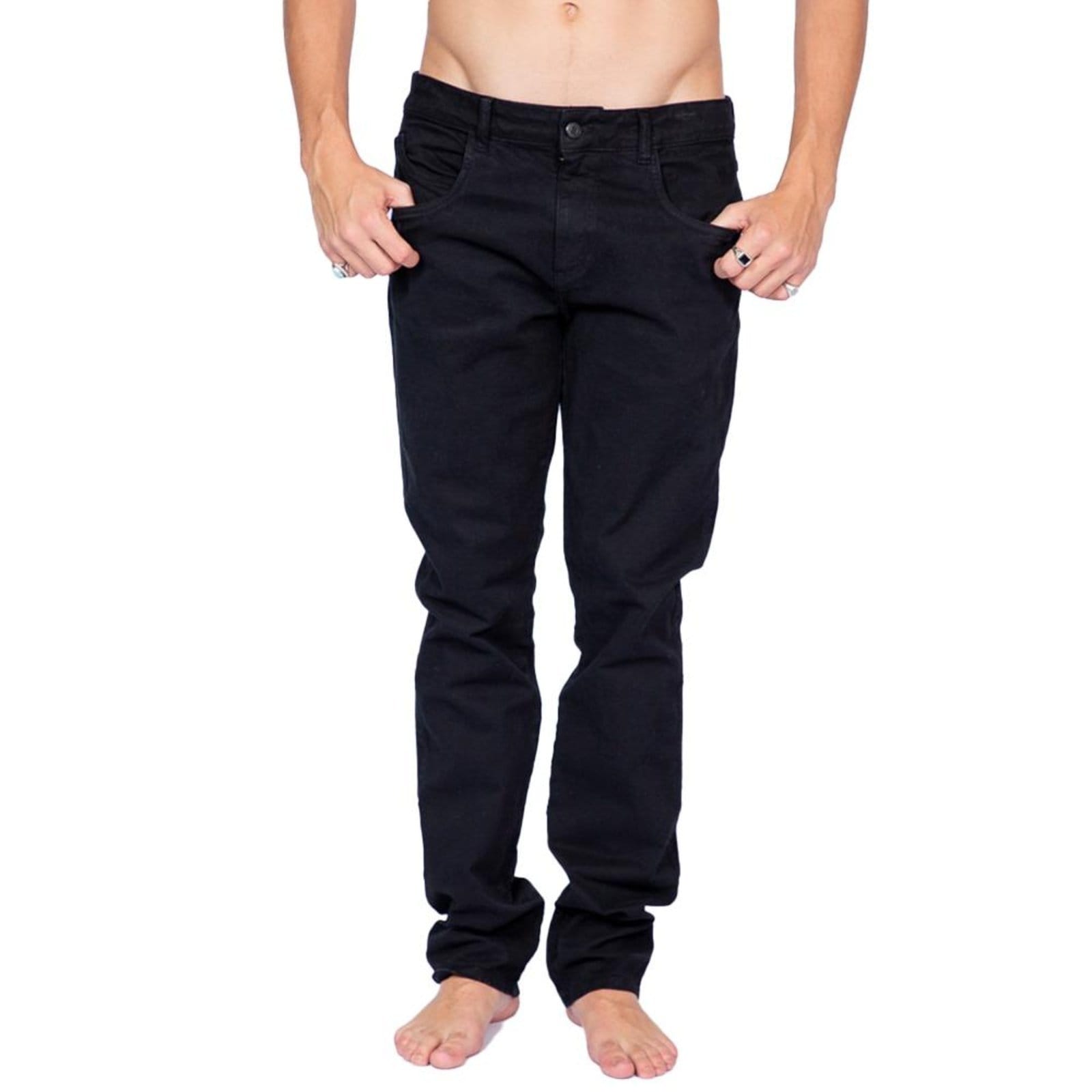 Calça Rip Curl Sarja Color Black WT25 Masculina Black