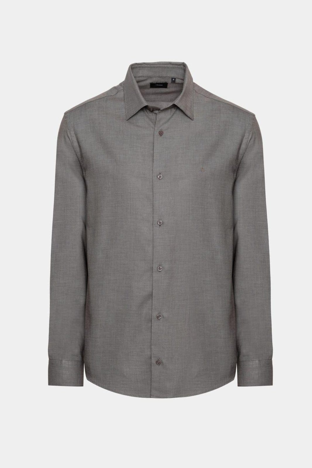 Camisa Aramis Manga Longa Regular Algodão Tabaco