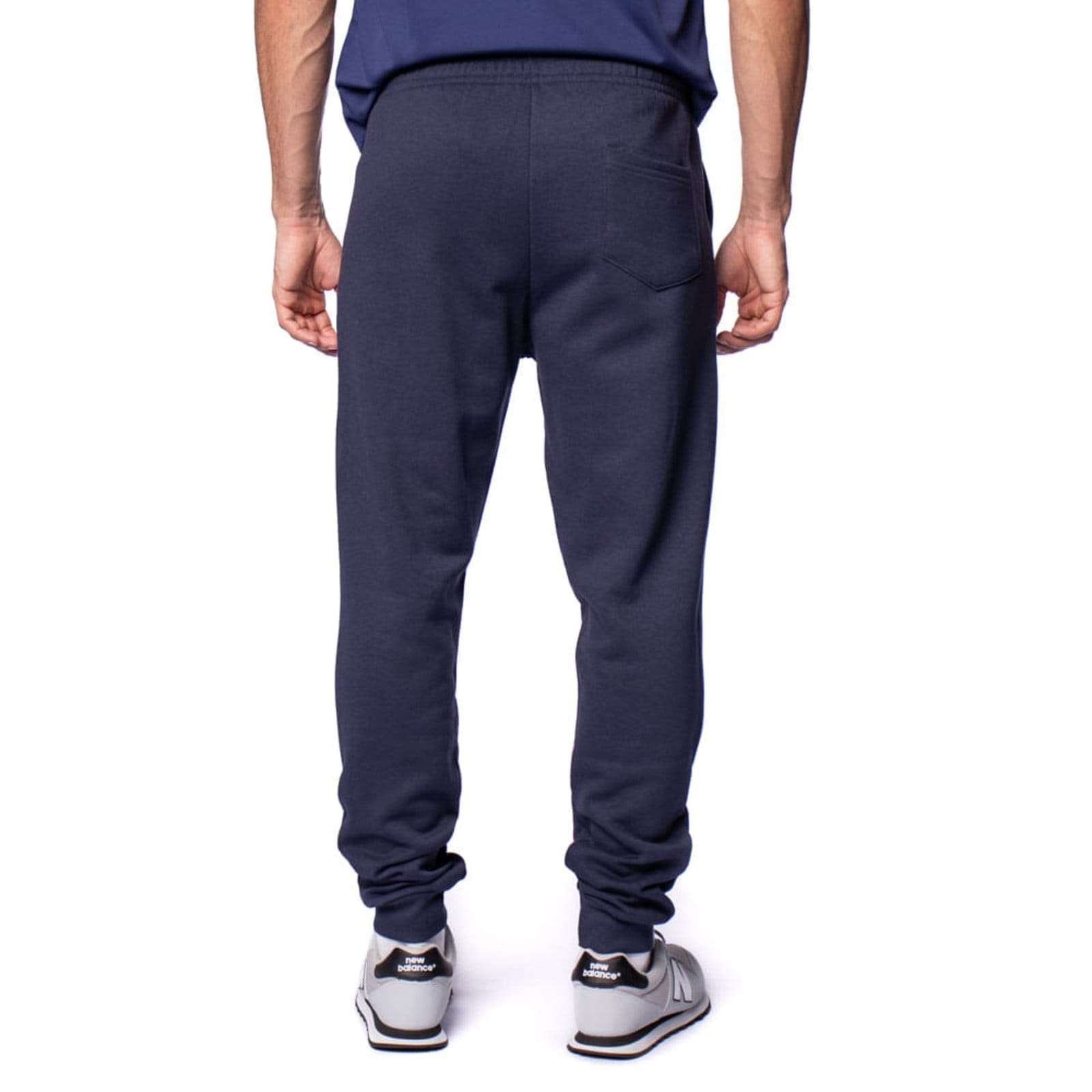 Vista 2 Calça Masculina Desayner Moletom Básica Marinho Desayner azul marinho