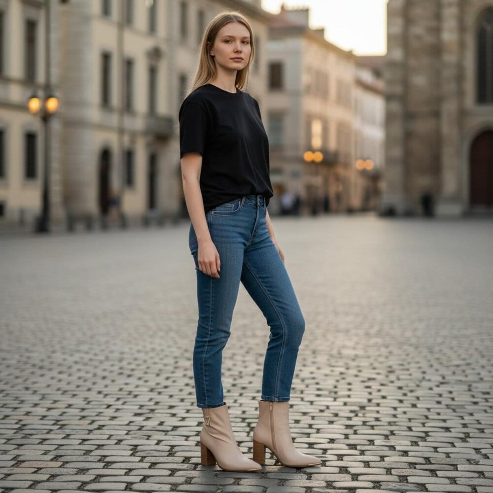 Vista 2 Bota Feminina Cano Baixo Via Marte 230001 5830230 VIA MARTE bege