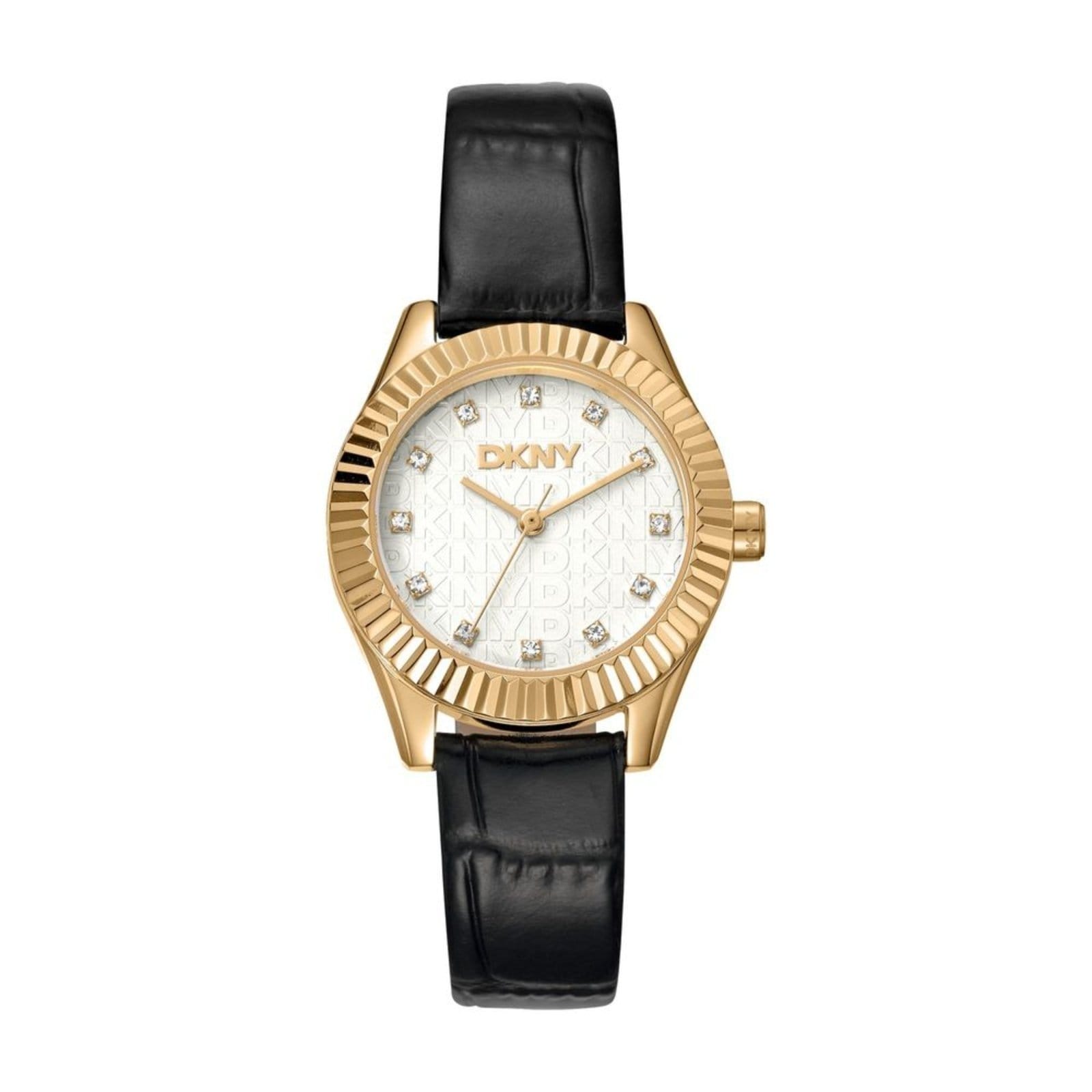 Relógio Feminino DKNY Chambers Couro Donna Karan