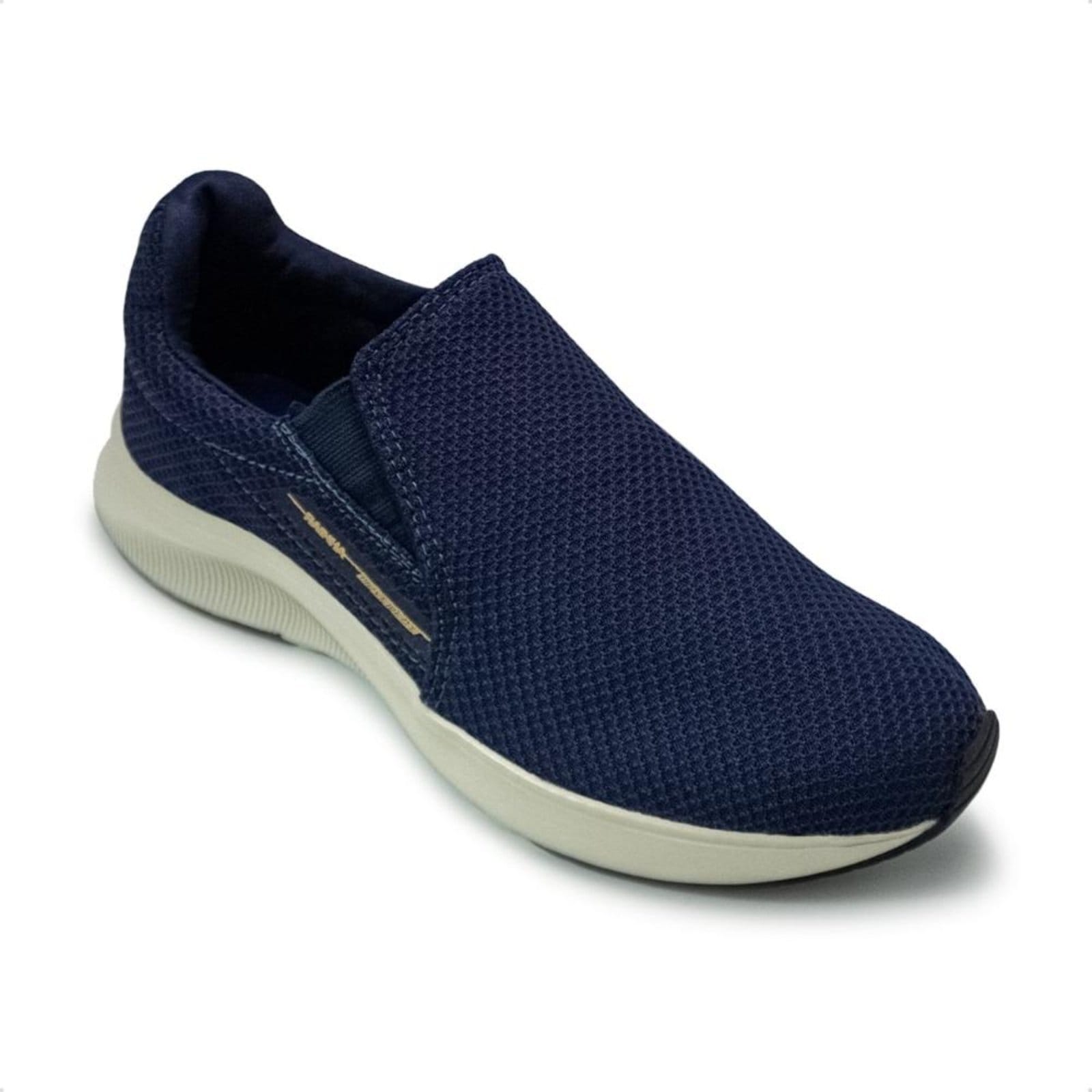 Vista 2 Tênis Rainha Masculino Slip On Back II Casual Rainha azul marinho