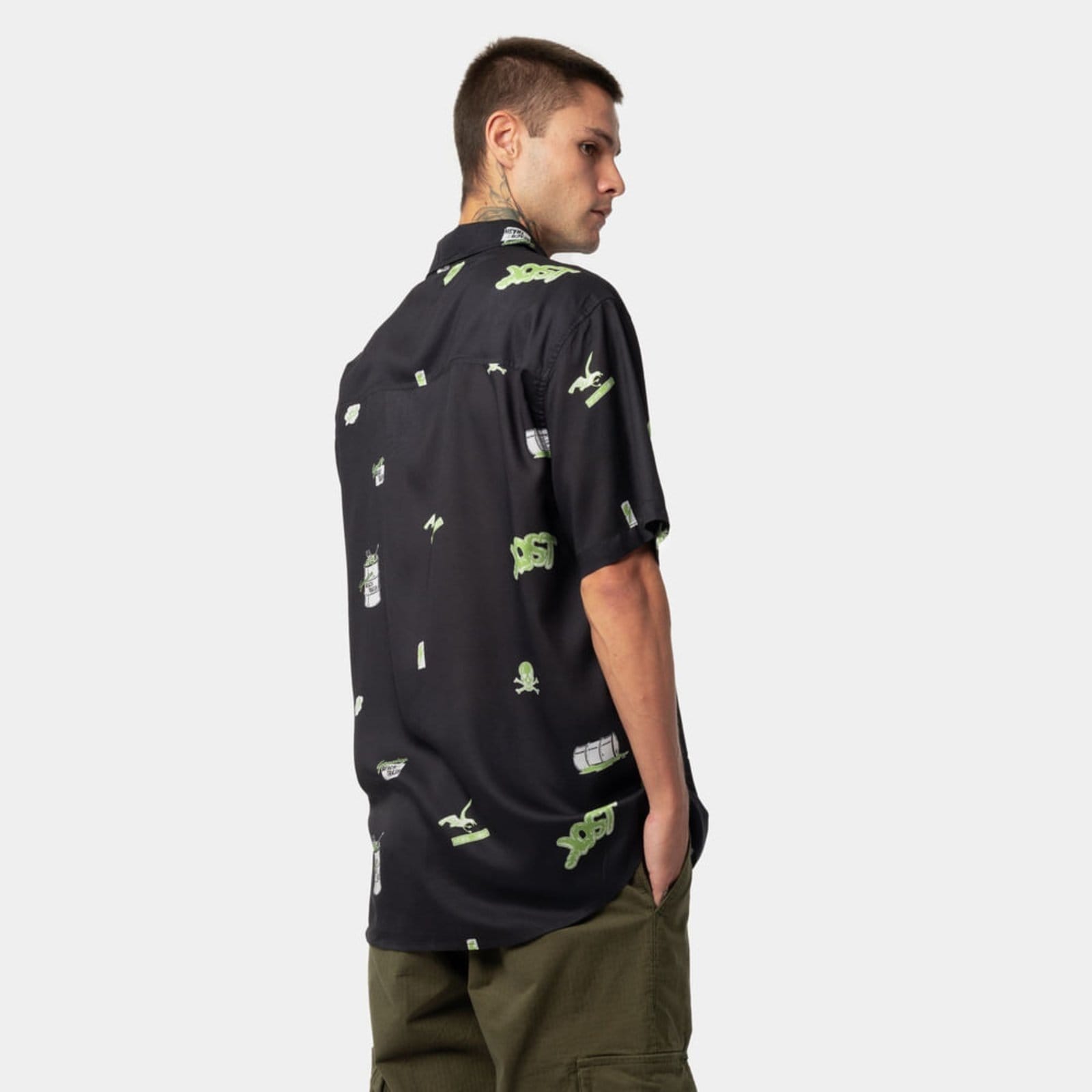 Vista 2 Camisa Lost Beach Lost preto