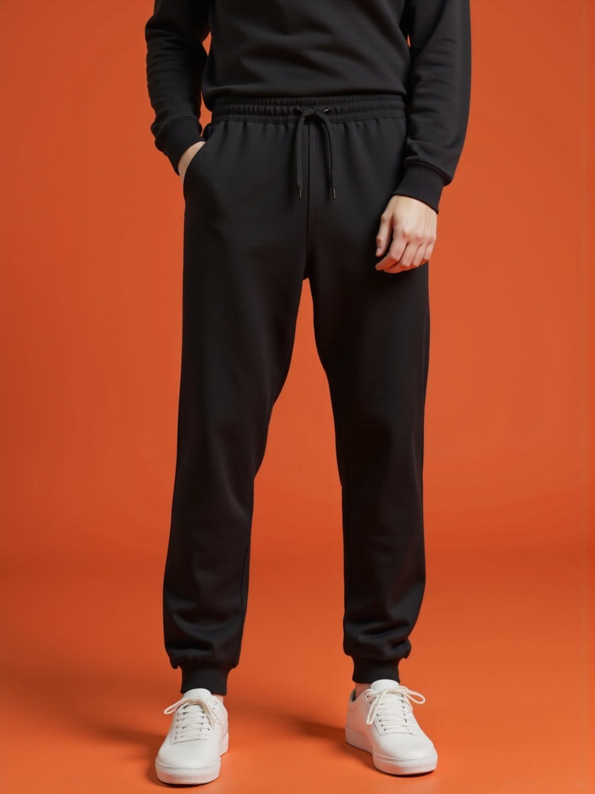 Calça de Moletom Grosso e Flanelado Debex Jogger Inverno Frio Treino Academia