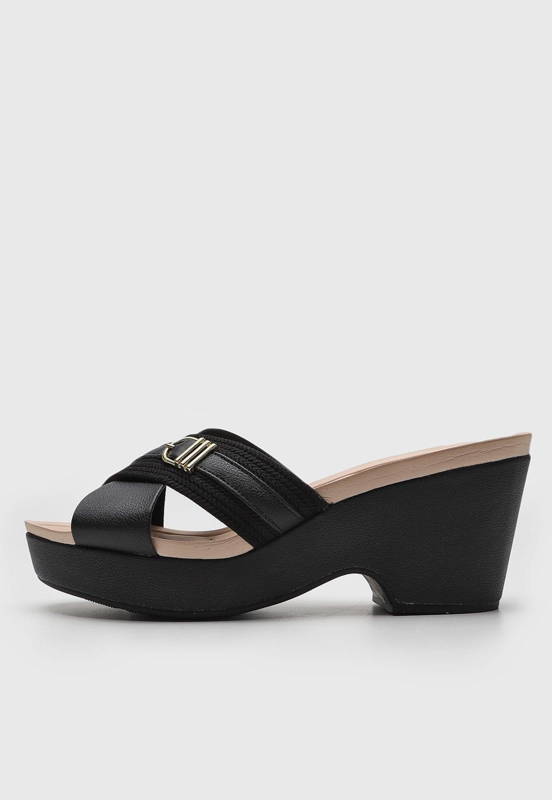 Tamanco Meia Pata Modare Fivela