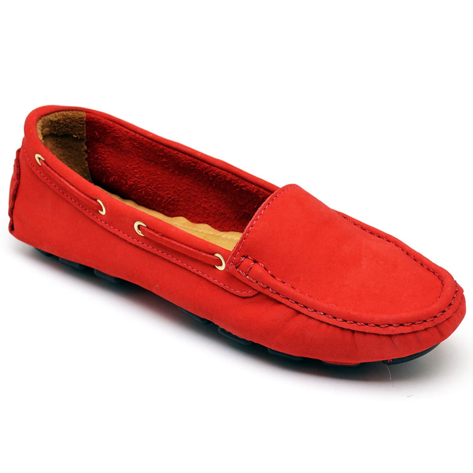 Mocassim Drive Casual Nine4 Em Couro Macio