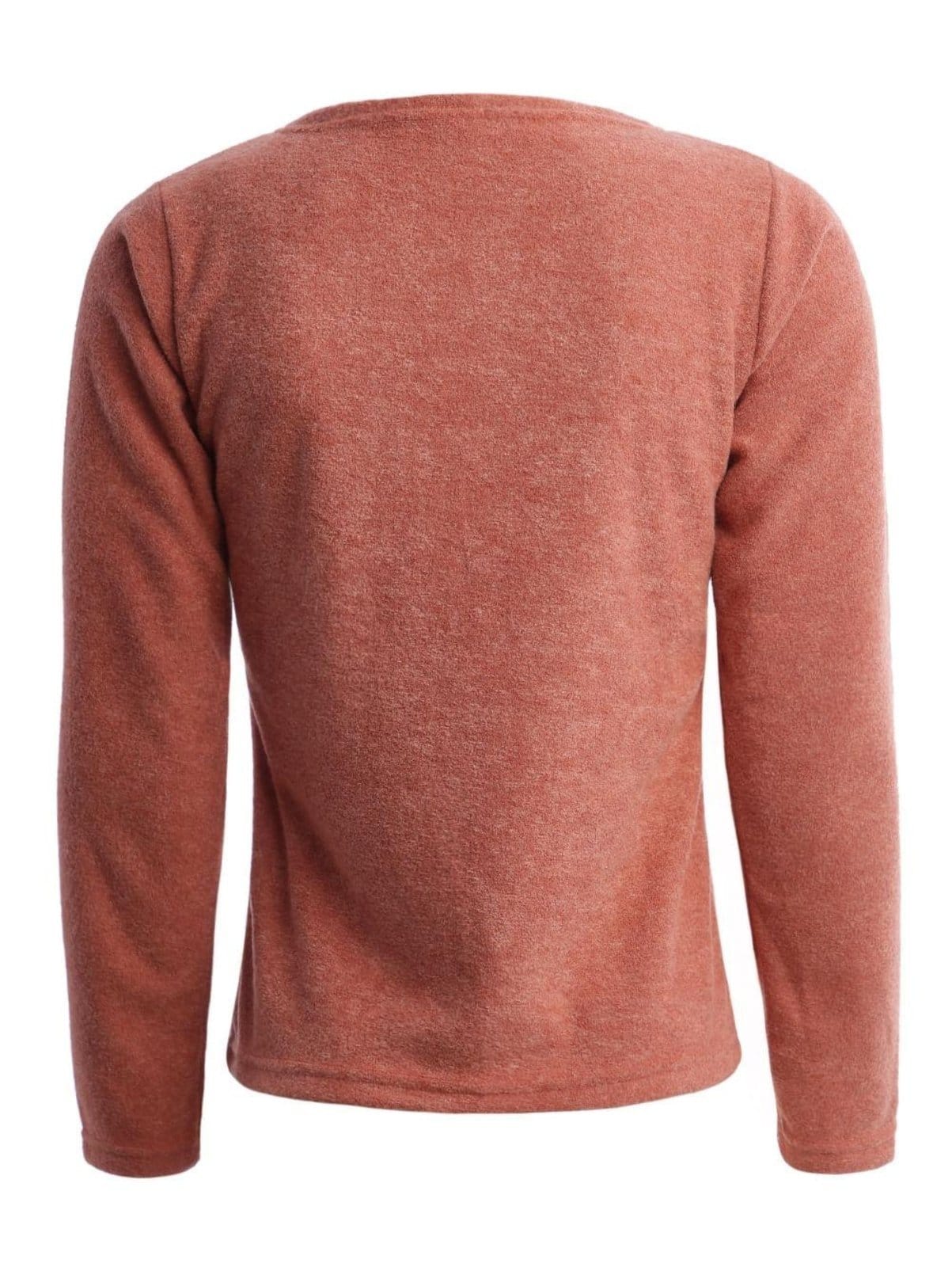 Vista 2 Blusão Bouclê Feminino Bright Girl'S bege