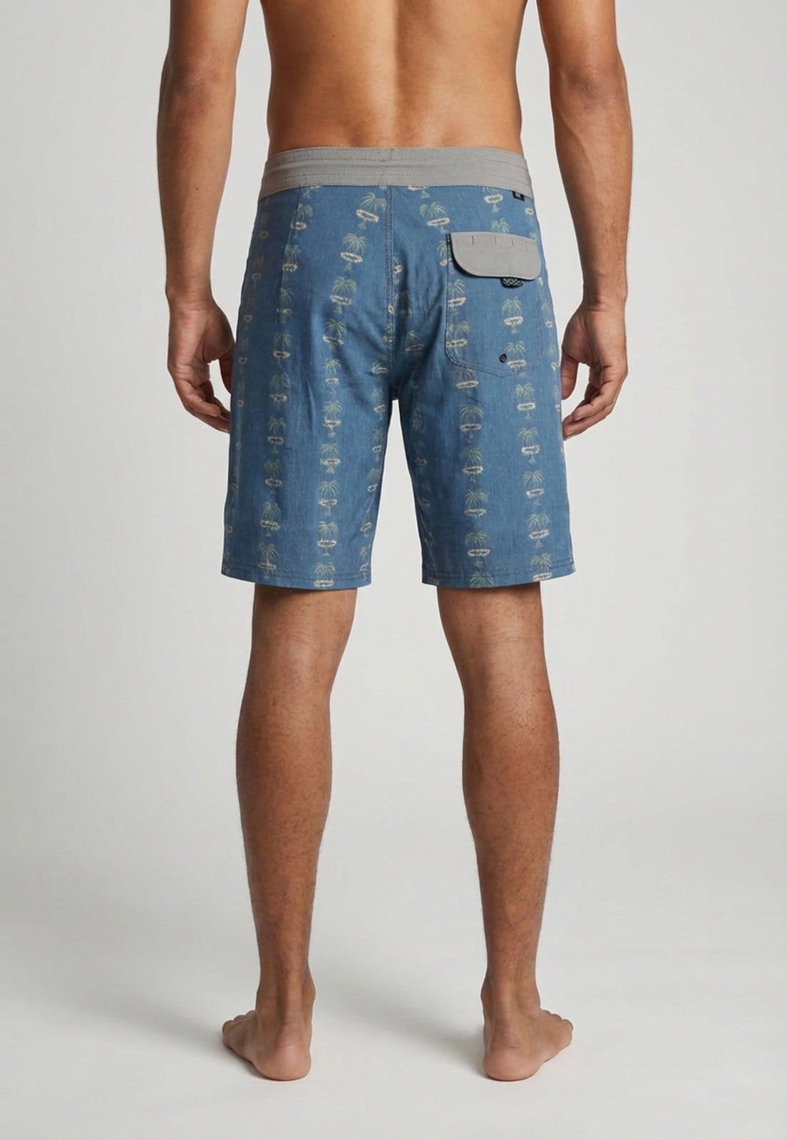 Vista 2 Boardshort Masculino Vissla Atomic Palms Vissla azul