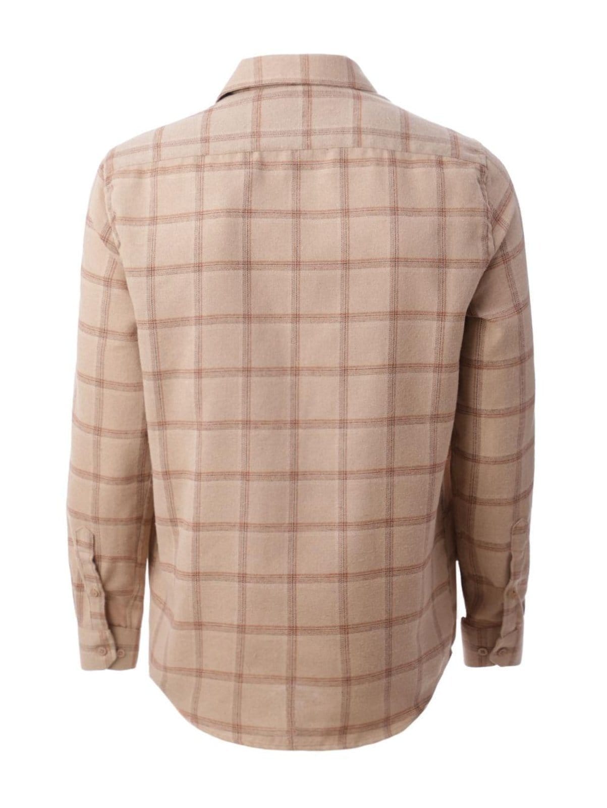 Vista 2 Camisa Manga Longa Vels Masculina Vels bege