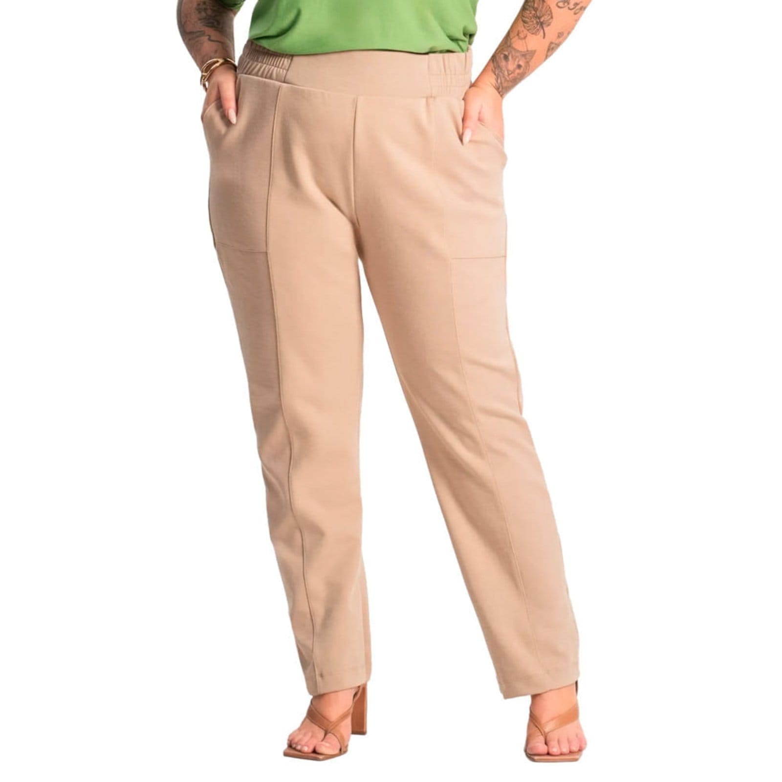 Calça Feminina Secret Glam Plus Size com Elástico