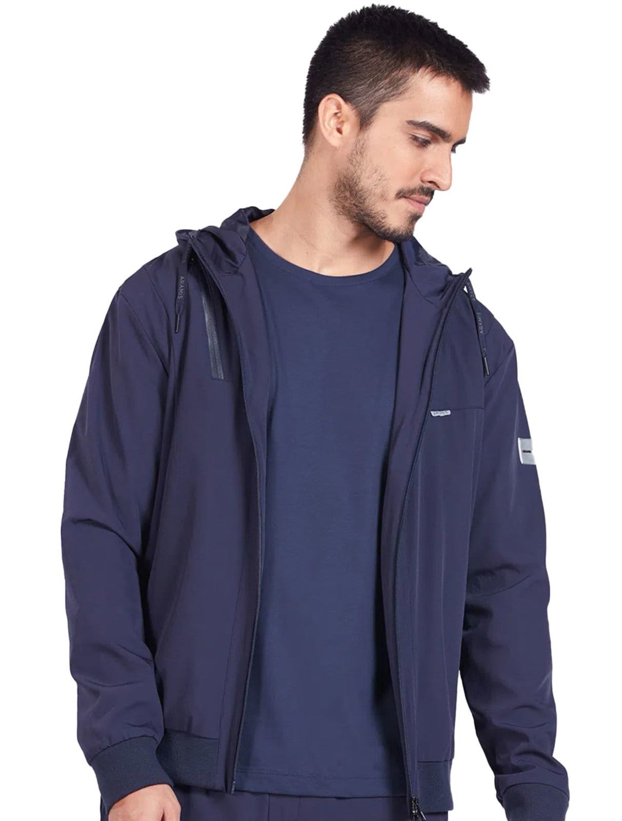 Jaqueta Aramis Masculina Hoodie Nylon Bomber Superflex