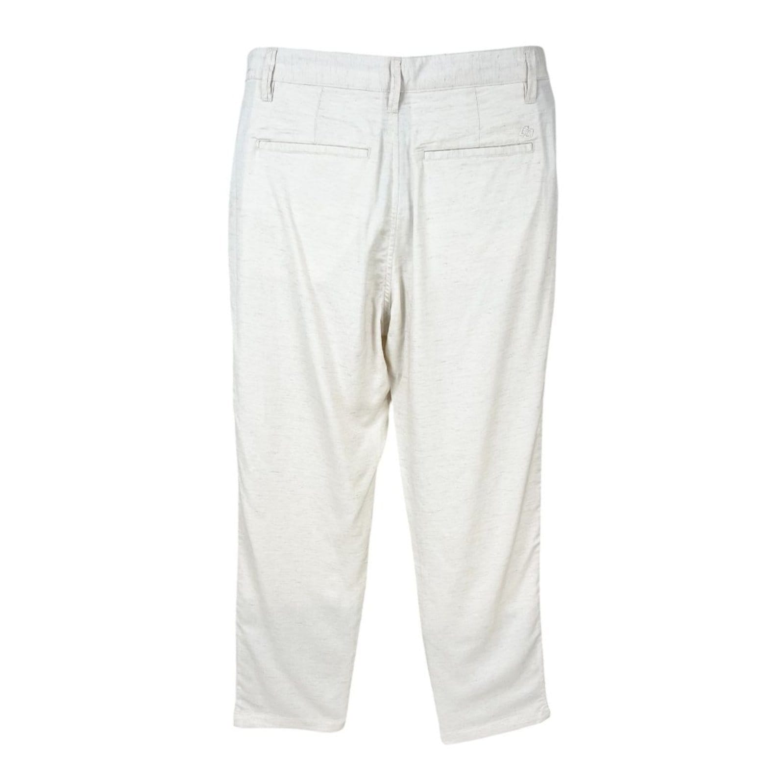 Vista 2 Calça Linho Colcci Taupe Colcci bege