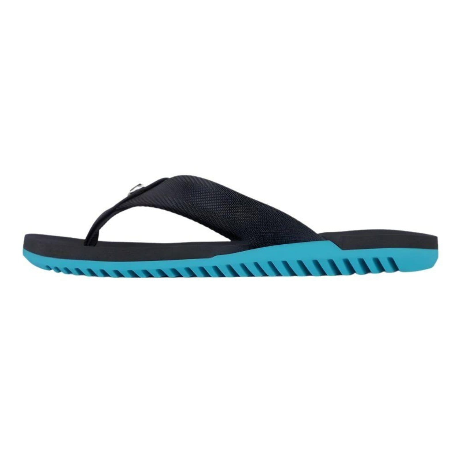 Vista 2 Chinelo Kenner Nk6 Sport Masculino Preto e 745 azul