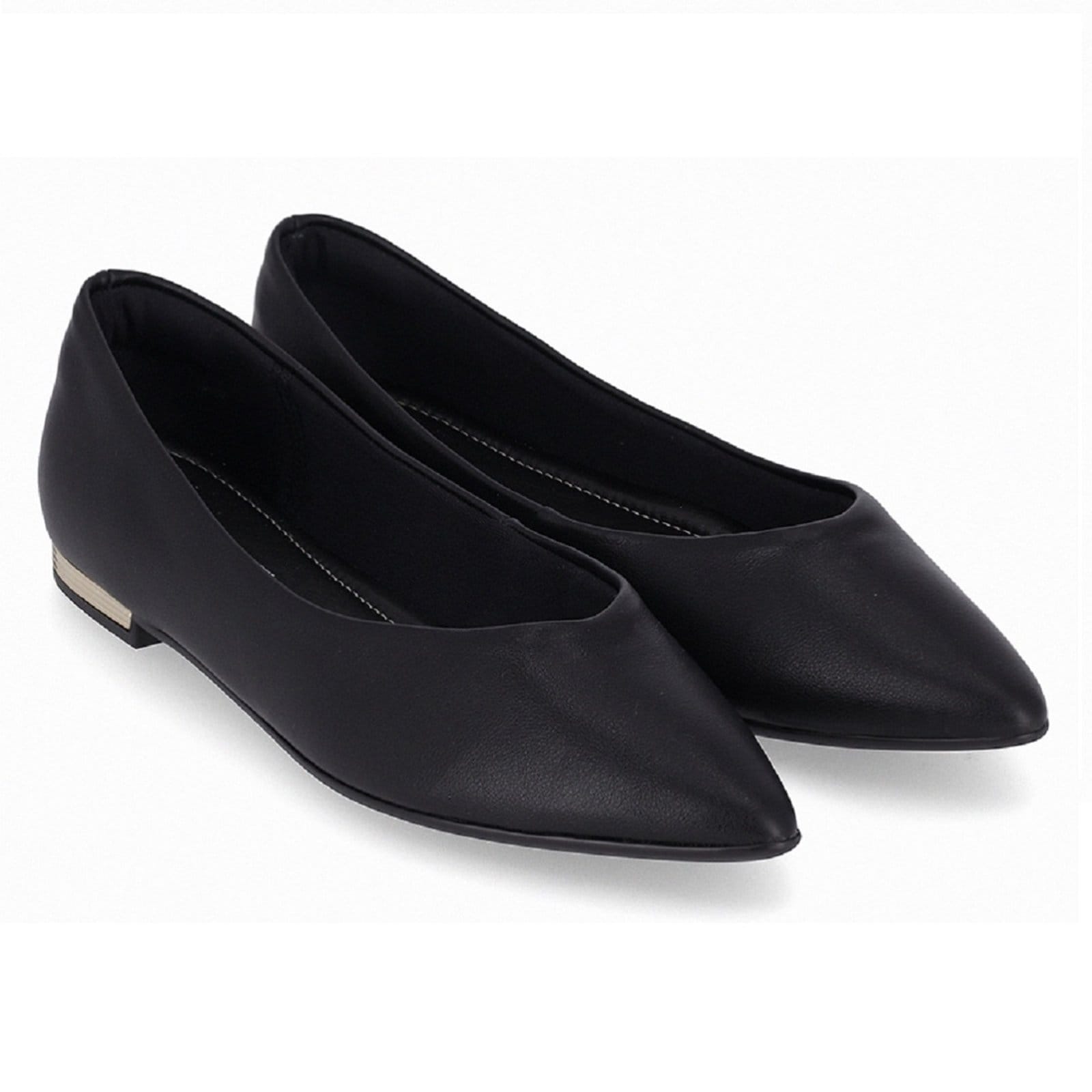 Vista 2 Sapatilha Piccadilly Ana Bico Fino Salto Baixo Piccadilly preto