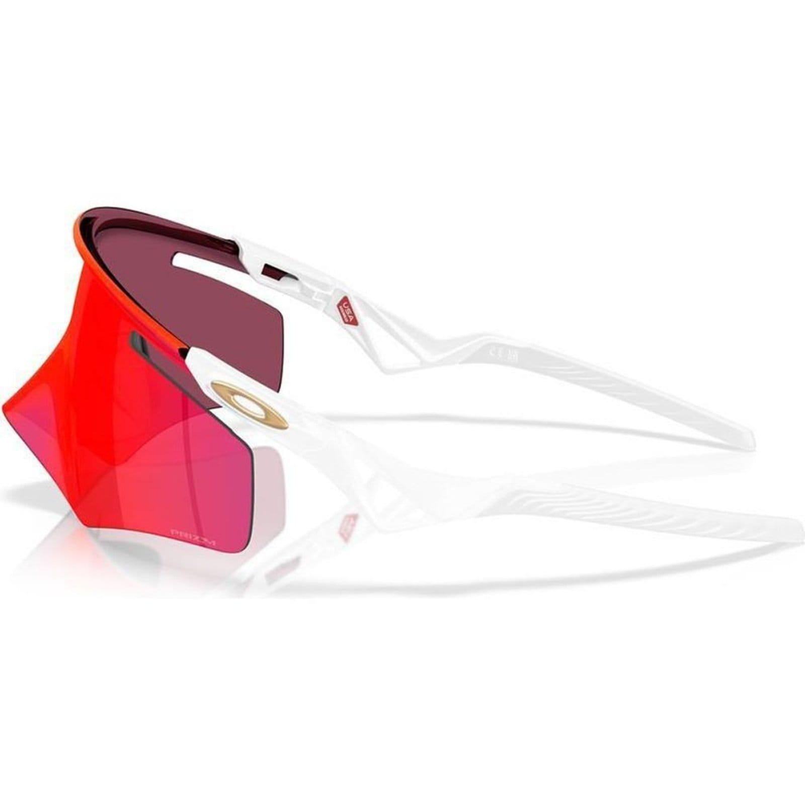 Vista 2 Óculos de Sol Oakley QNTM Kato White Prizm Road Oakley branco white