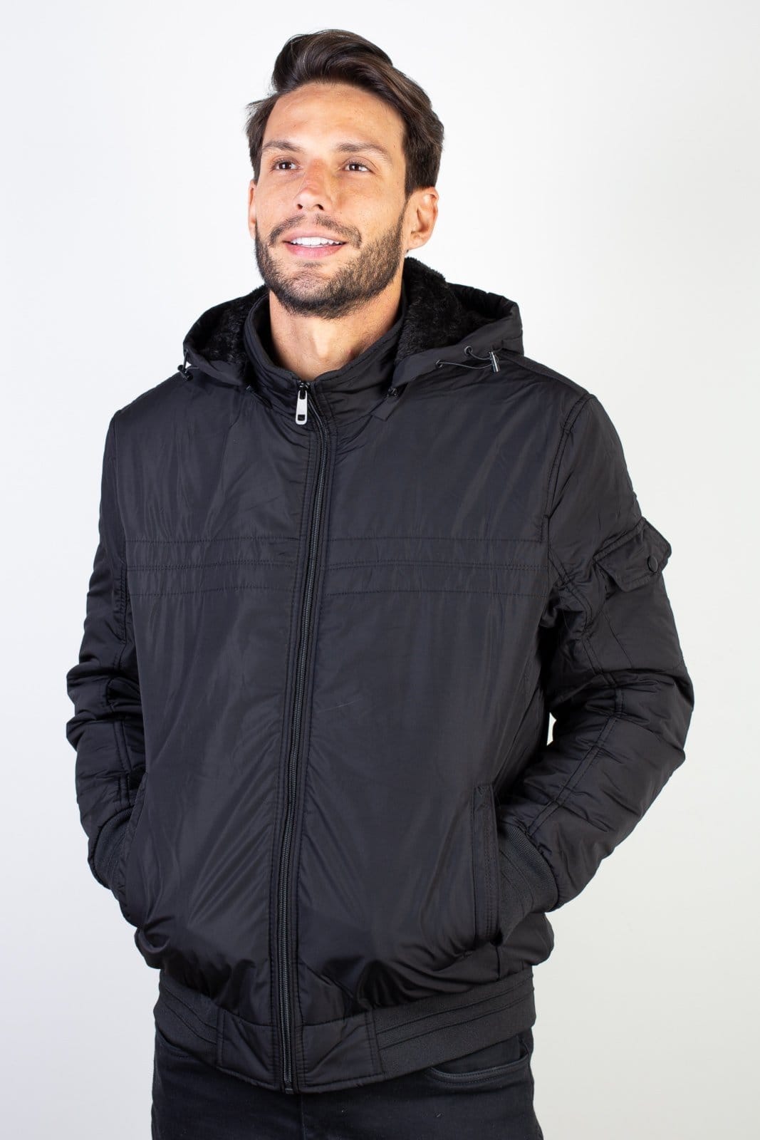 Jaqueta Enluaze Masculina Impermeável Com Capuz 94265