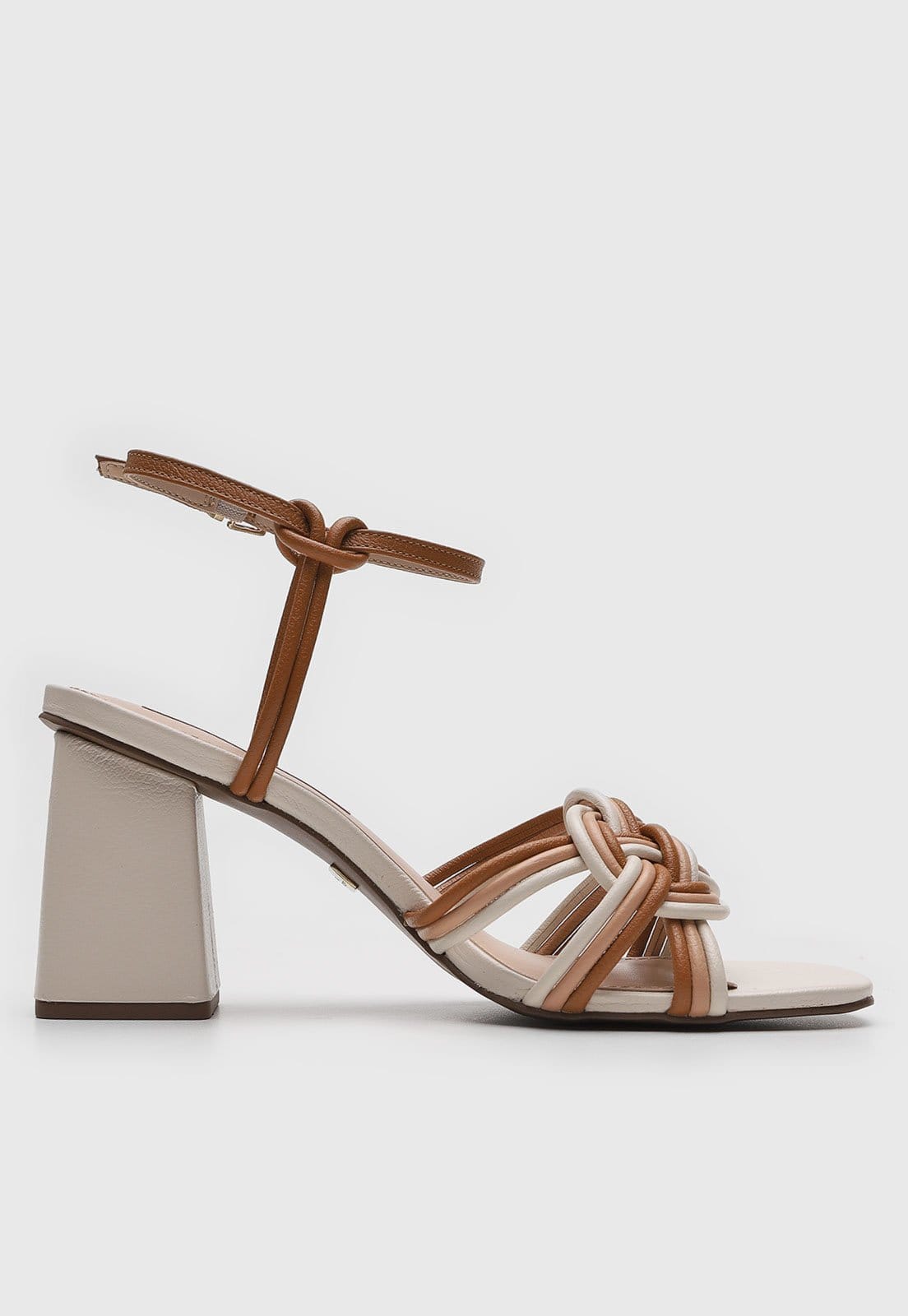 Vista 2 Sandália Jorge Bischoff Trançada Off-White Jorge Bischoff off-white white