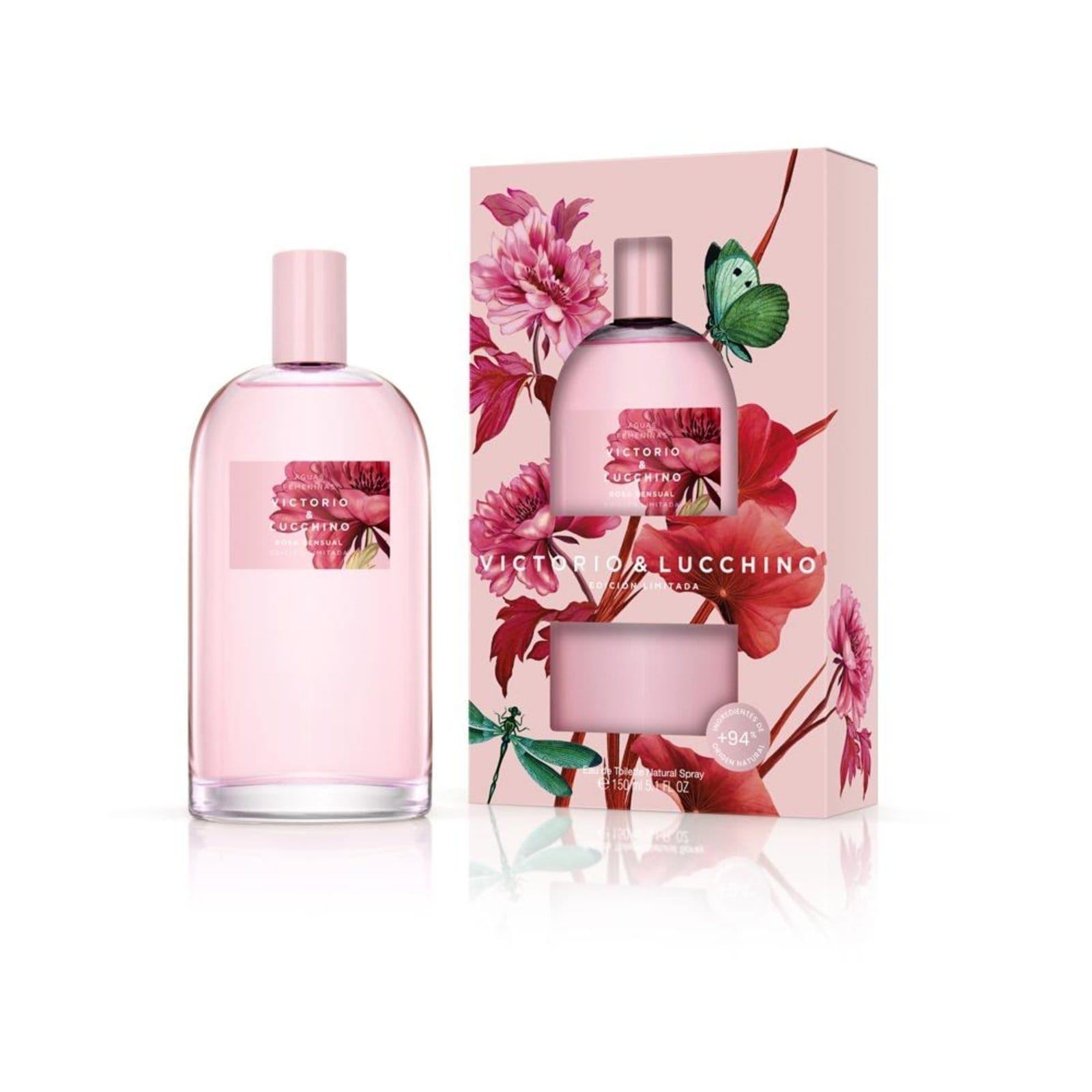 Vista 2 Victorio & Lucchino Águas de V&L Fem Nº1 Rosa EDT 150ml - Edição Limitada Victorio & Lucchino incolor rosa