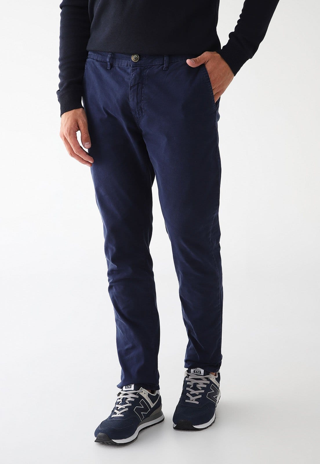 Calça Sarja Colcci Skinny Lisa Azul-Marinho