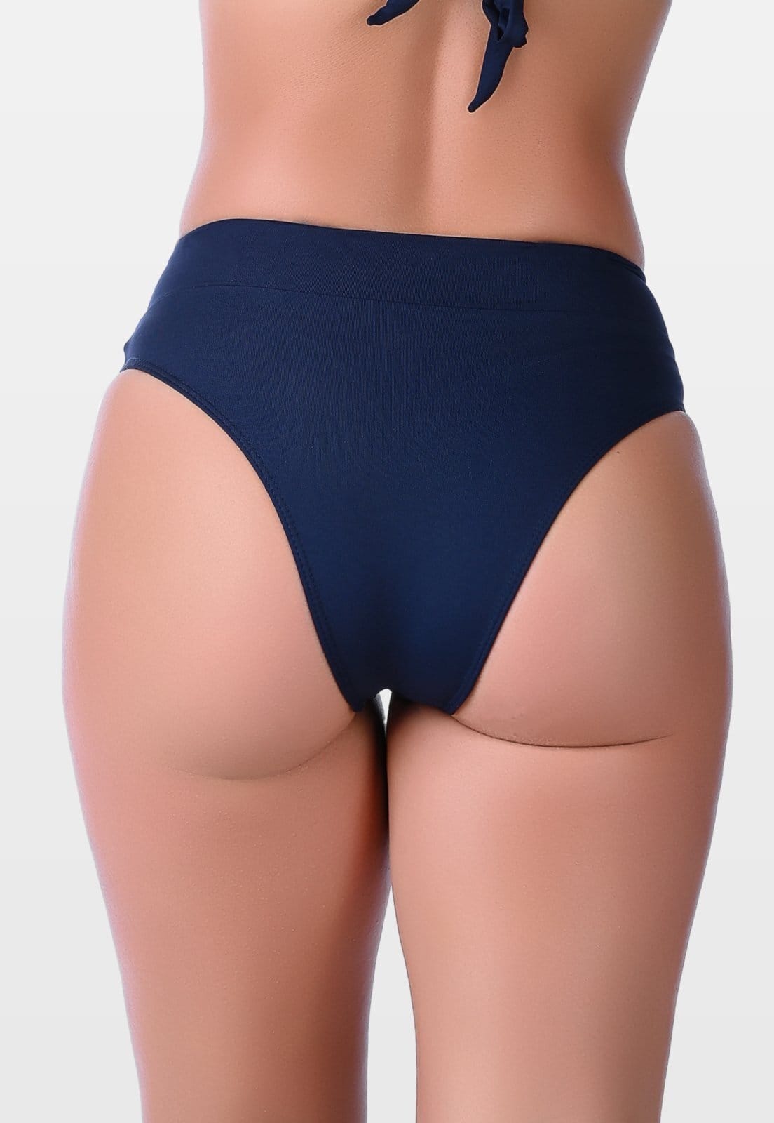 Vista 2 Calcinha Summer Soul Com Faixa e Fivela Cintura Baixa Escuro Summer Soul azul