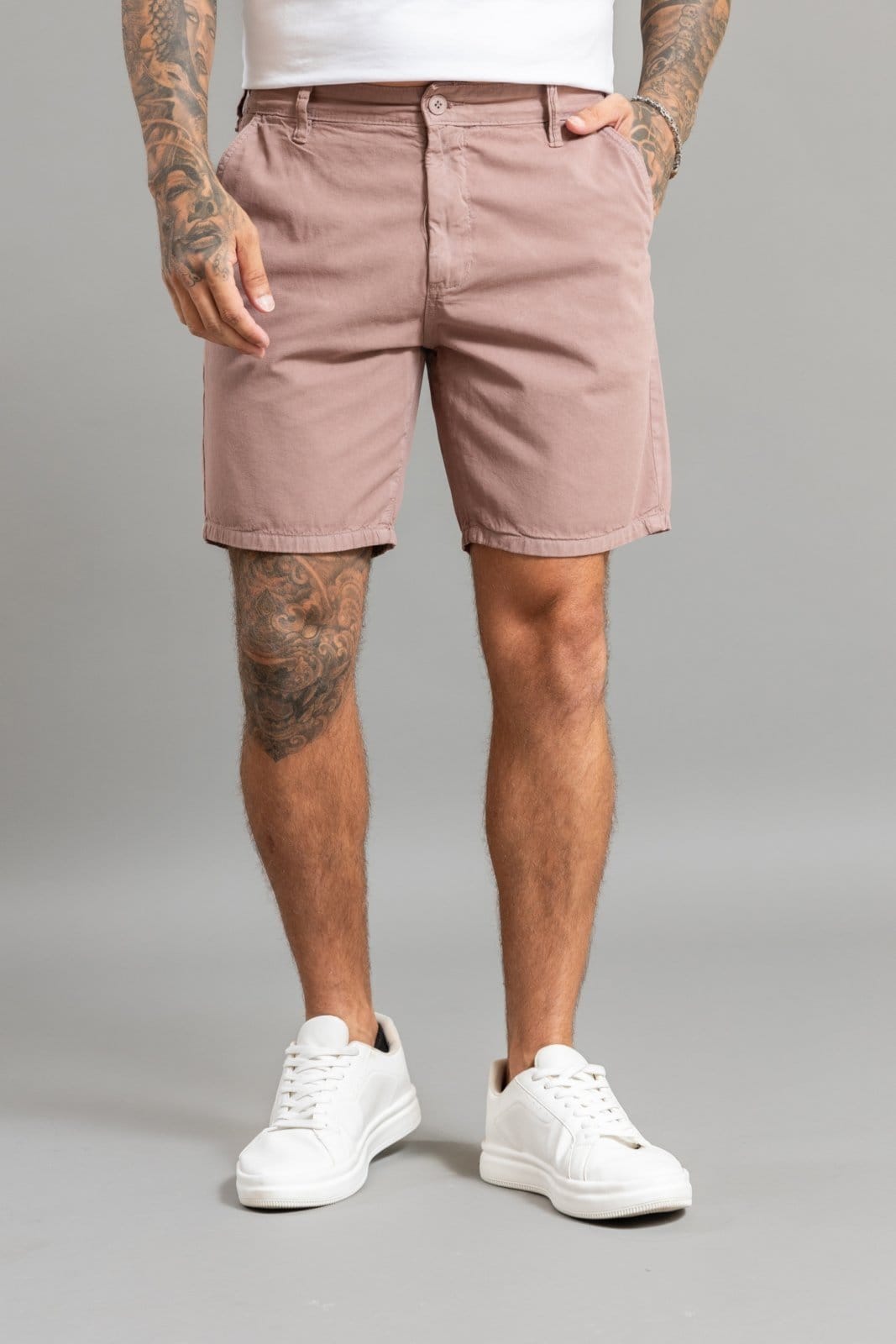 Bermuda Masculina Slim Sport Fino em Sarja Dialogo