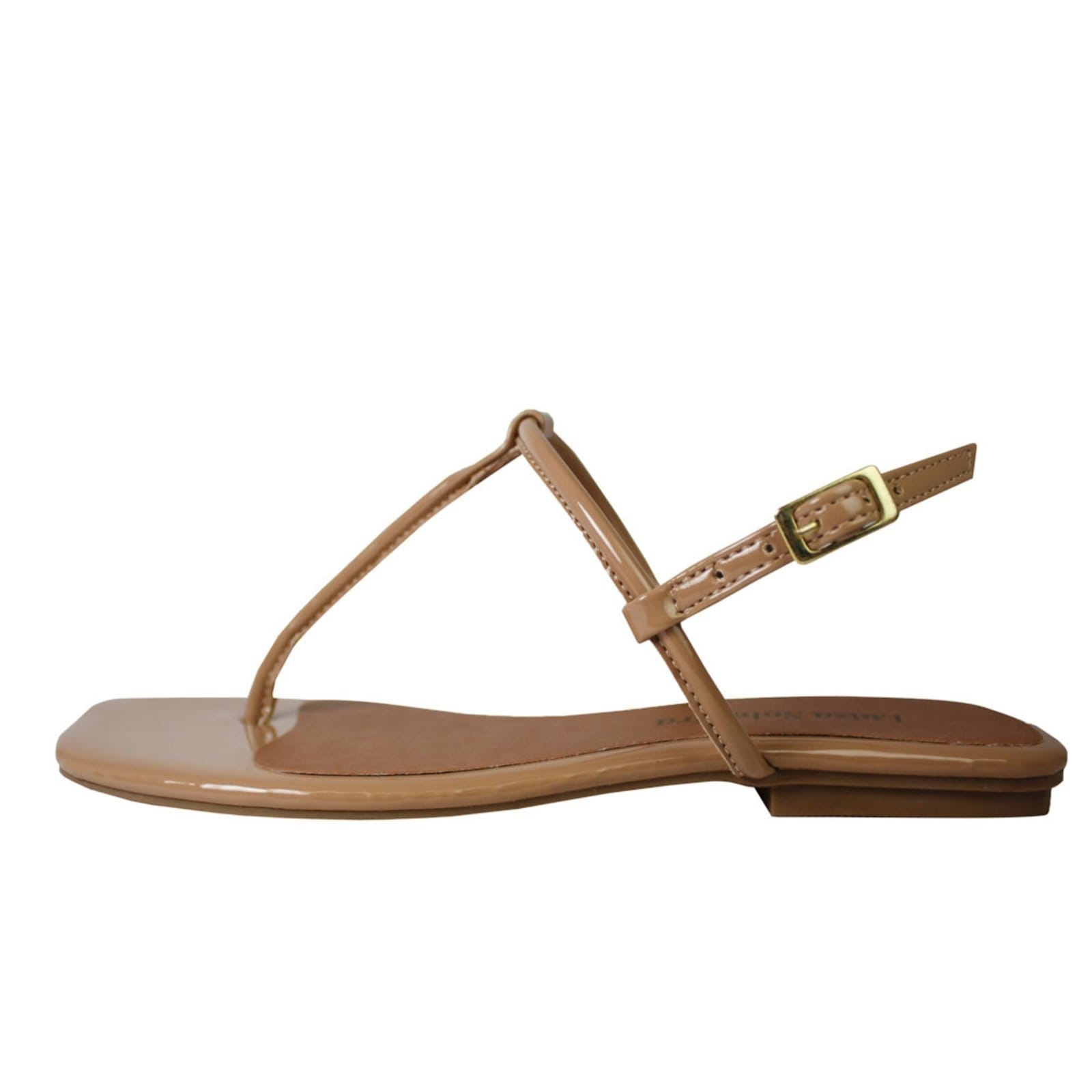 Vista 2 Rasteira Luiza Sobreira Verniz Mod. 2093 Luiza Sobreira nude