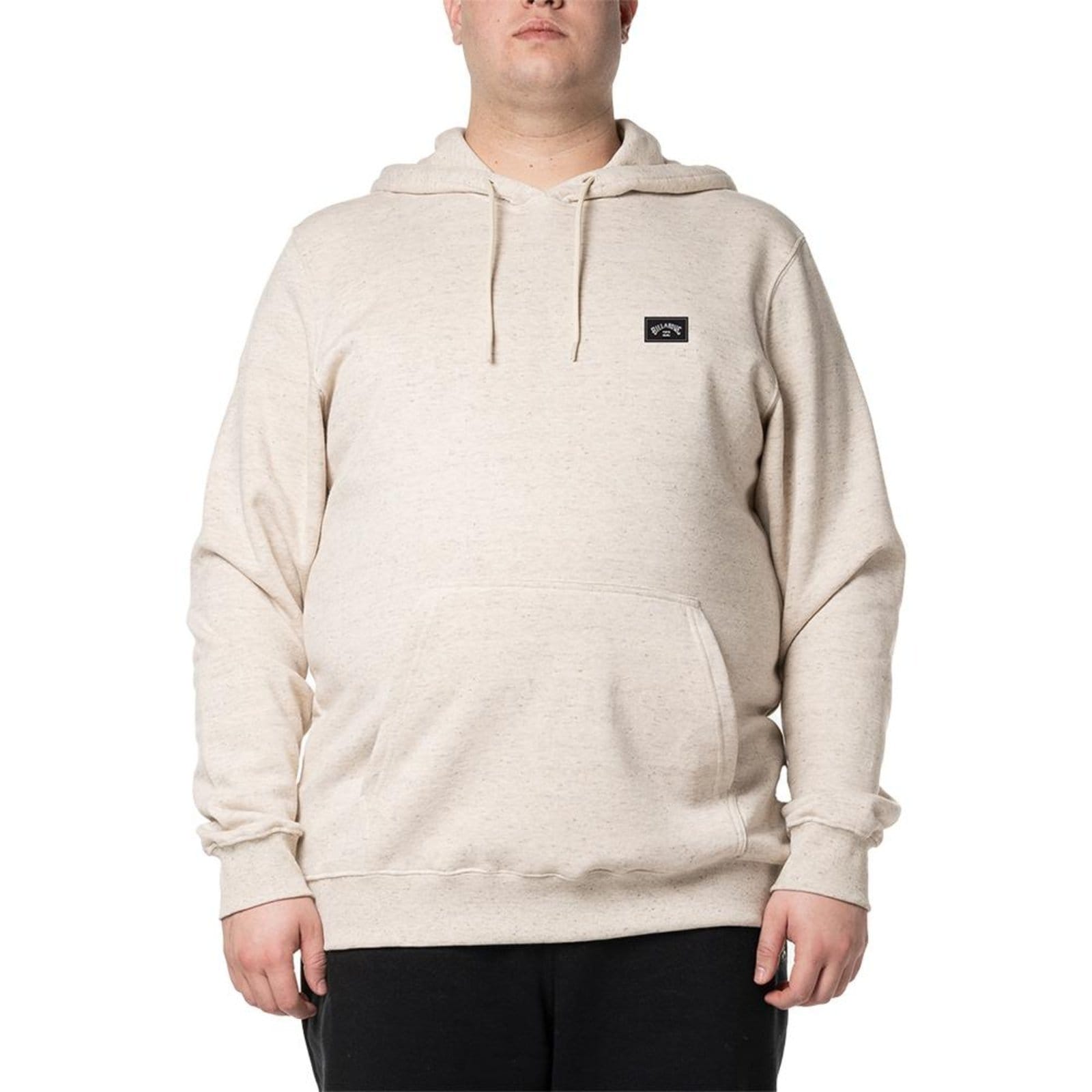 Moletom Billabong Canguru Icon Rubber Patch Plus Size Areia