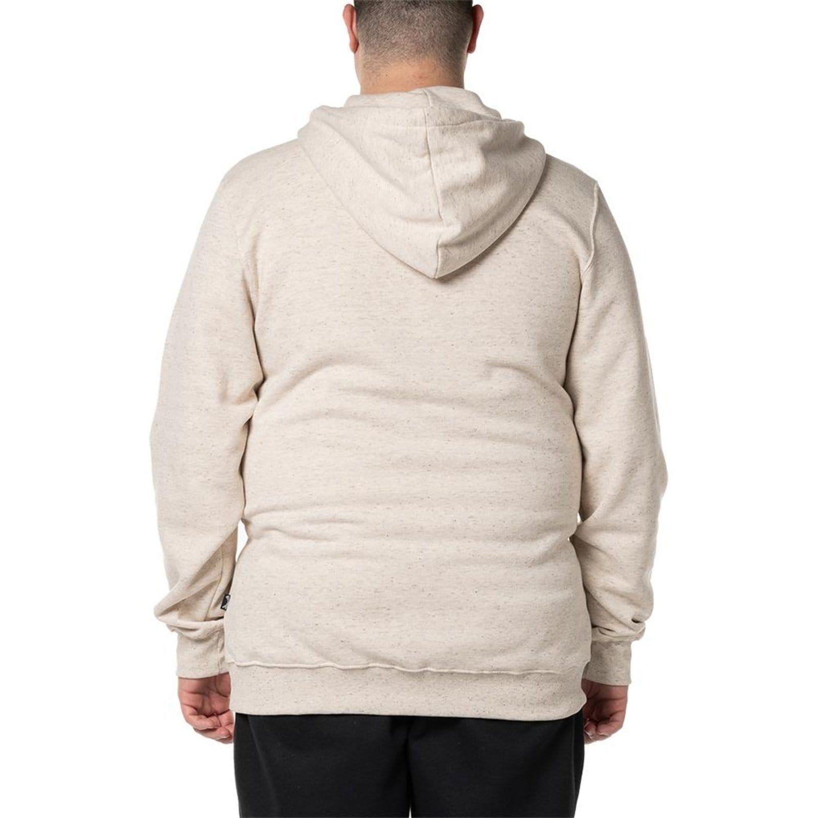 Vista 2 Moletom Billabong Canguru Icon Rubber Patch Plus Size Areia Billabong bege