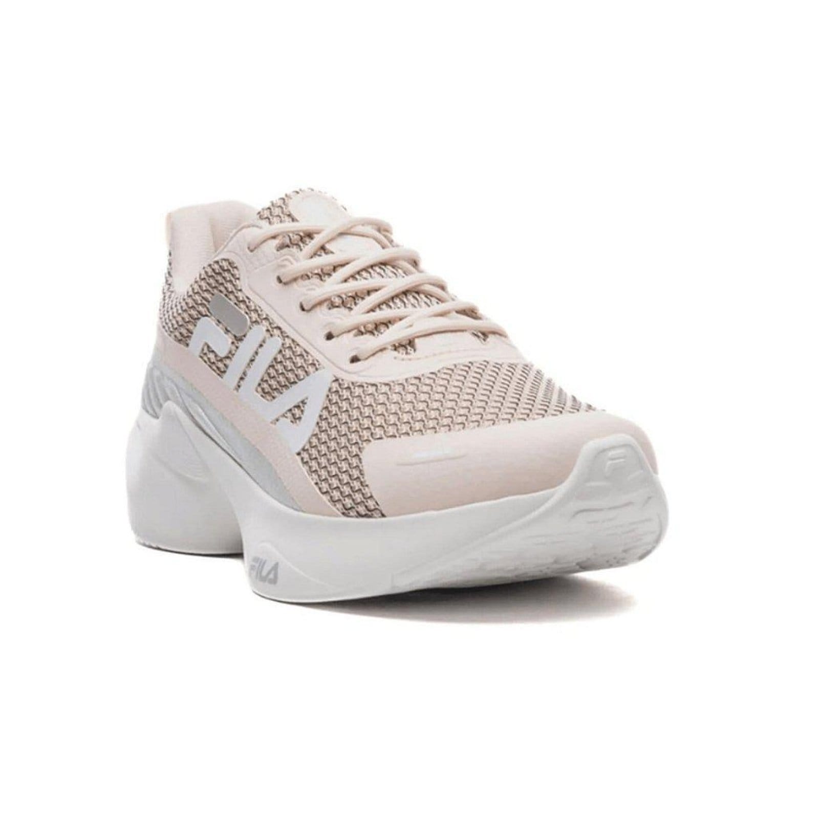 Vista 2 Tênis Fila Progress Lite Running Feminino Claro Fila rosa