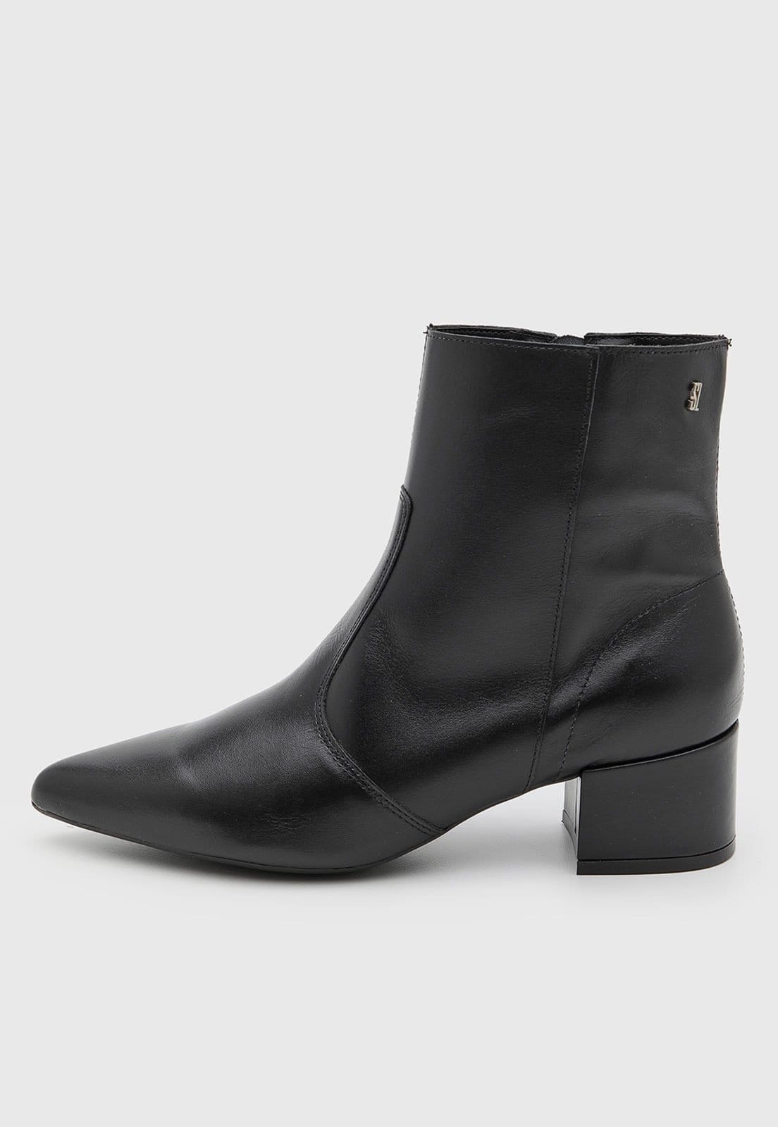 Bota Feminina Santa Lolla Cano Baixo Preta