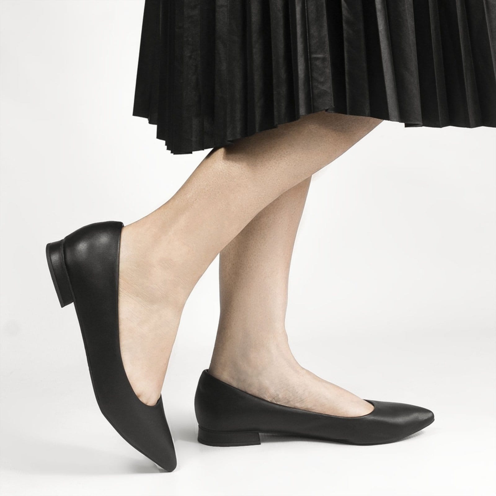 Vista 2 Sapatilha Zatta Básica Lisa Núbia ZATTA preto