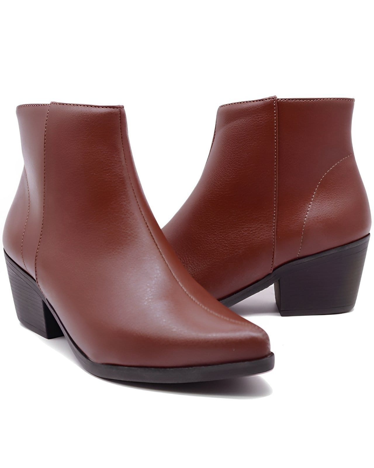 Bota Cano Curto Flor da Pele Floter Cacau 23151 Lançamento