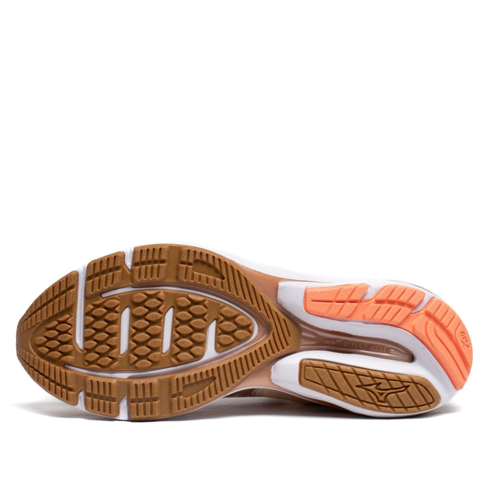 Vista 2 Tênis Feminino Mizuno Wave Mirai 8 Knit Off White/Bege Mizuno off-white white