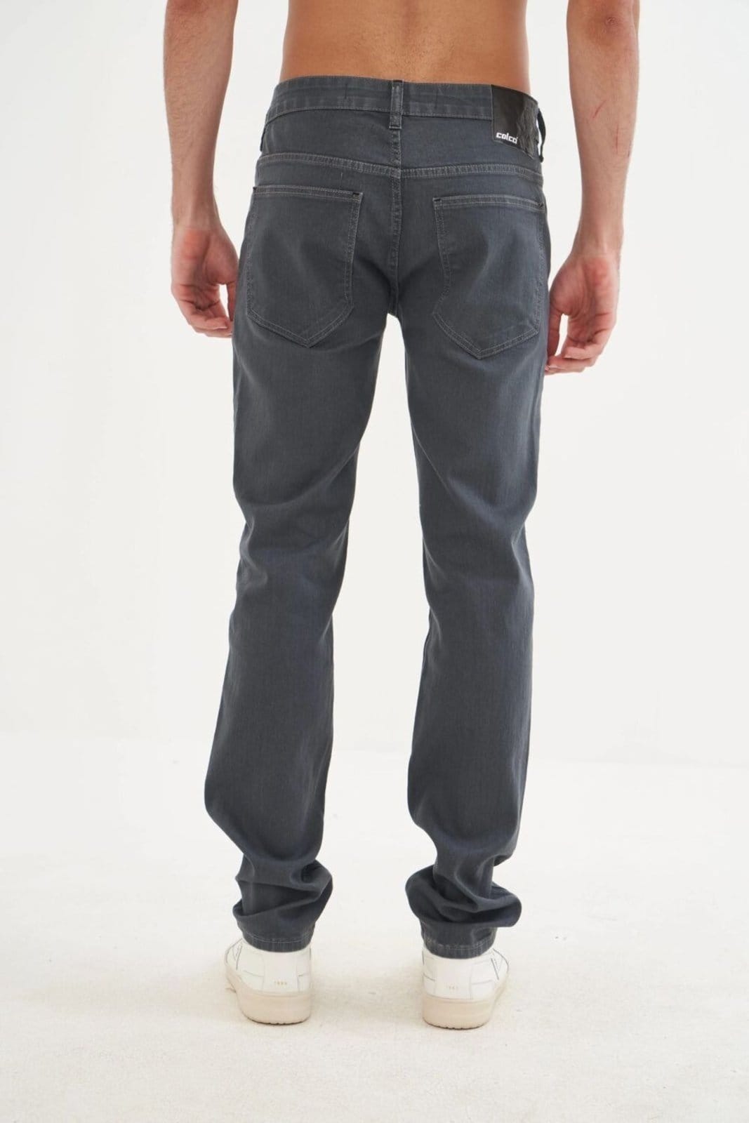 Vista 2 Calça Jeans Alex Indigo Colcci Cinza Colcci cinza indigo