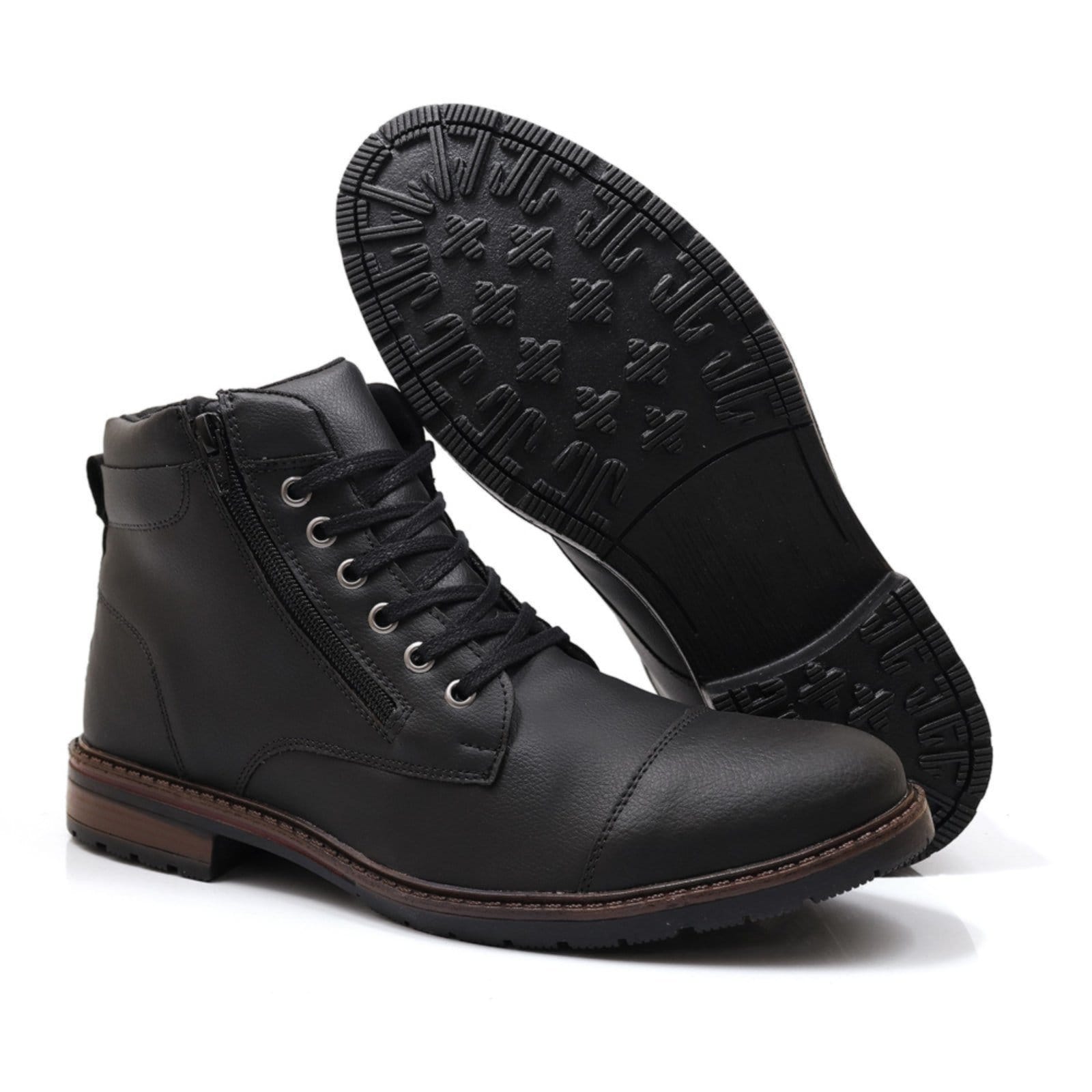 Vista 2 Bota Coturno Casual Masculino Nine4 Macio Confort Nine4 preto