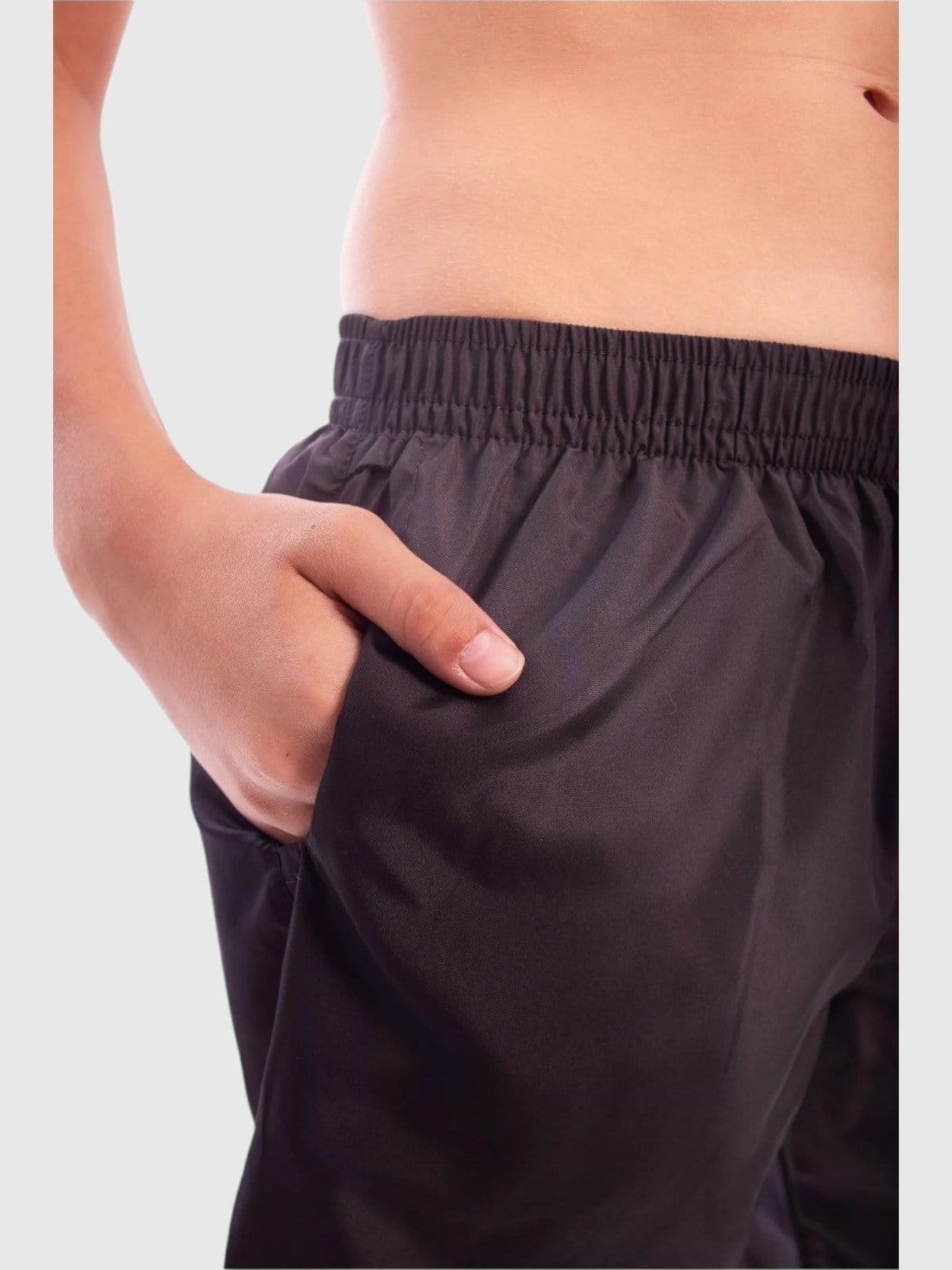 Vista 2 Kit 4 Bermuda D Bell Outlet Fashion Tactel Lisa Preta D BELL OUTLET FASHION preto