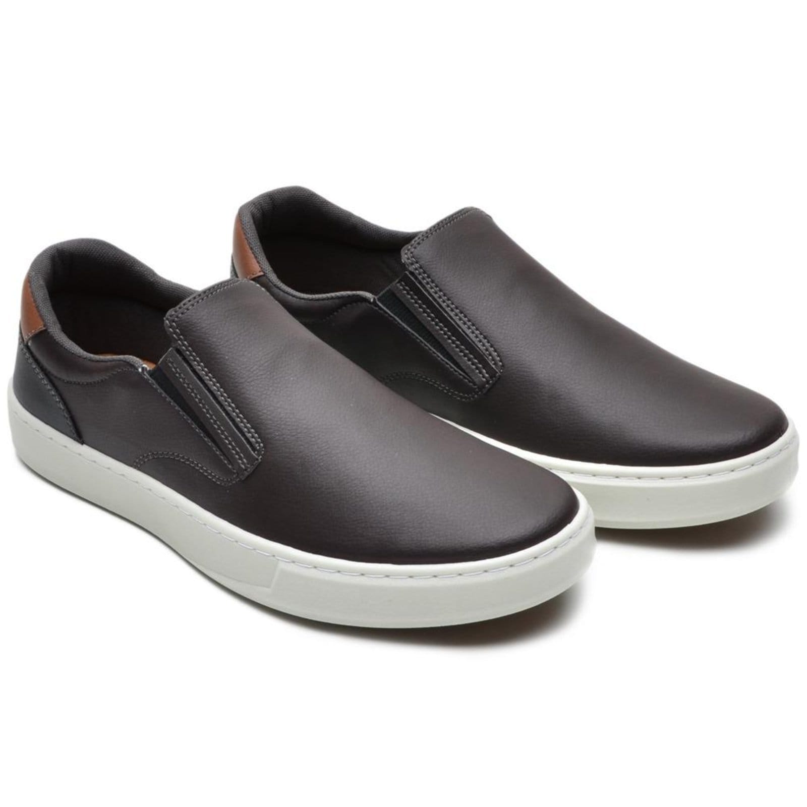 Sapato Sapatenis Masculino Veritimo Casual Slip On Elástico Tênis Conforto Anatômico