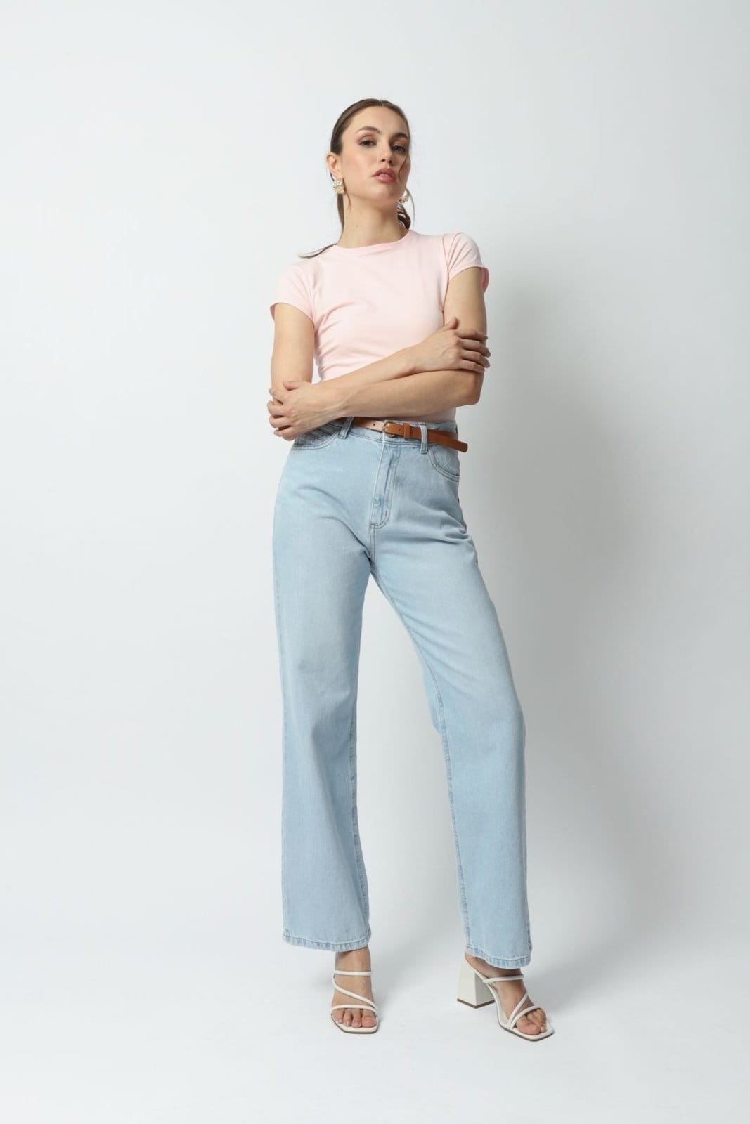 Calça Jeans Reta 38