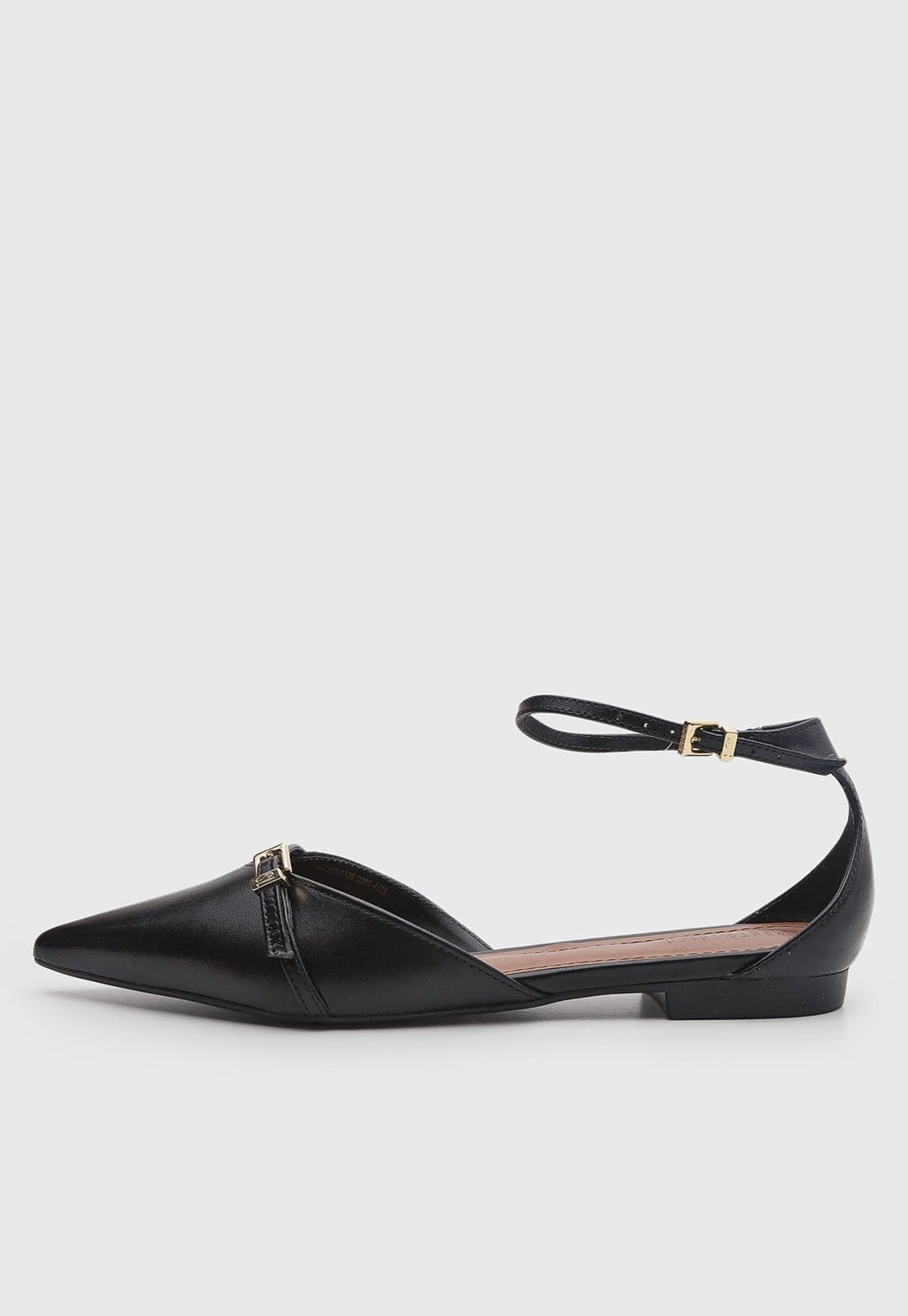 Sapatilha Feminina Santa Lolla Bico Fino Preta