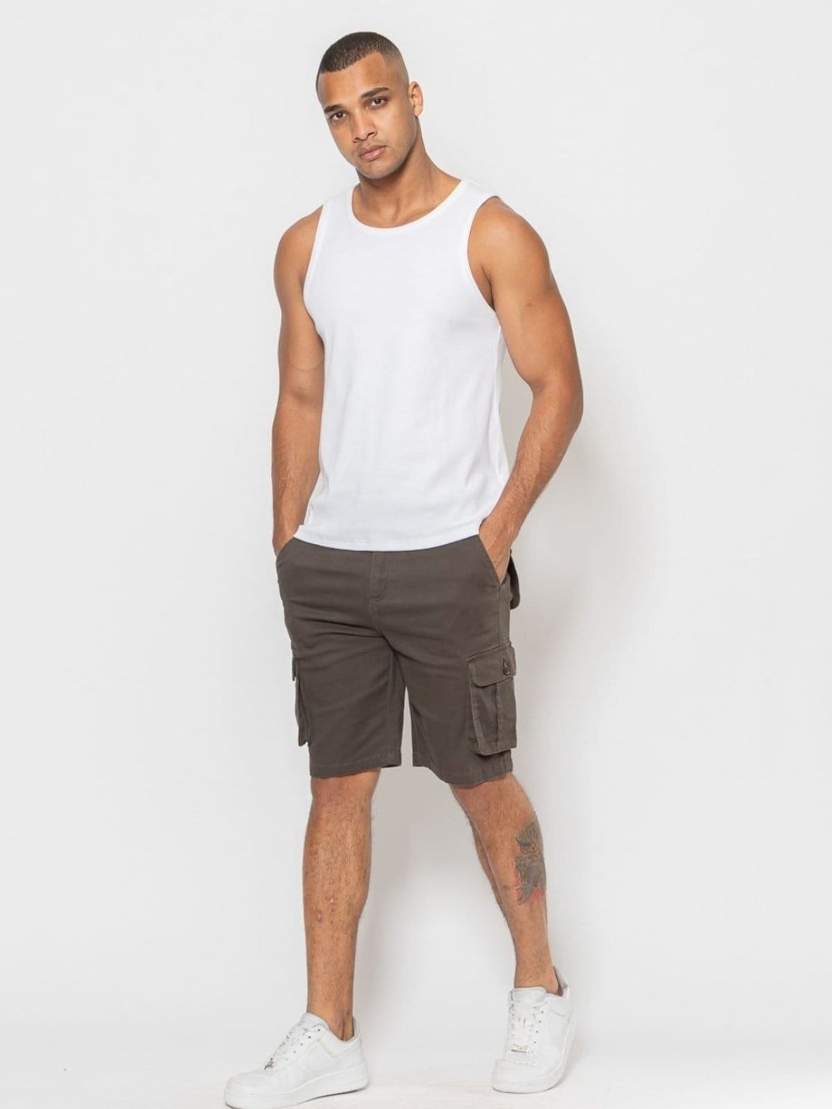 Bermuda Masculina Sarja Masculina Cargo Crocker - 50025