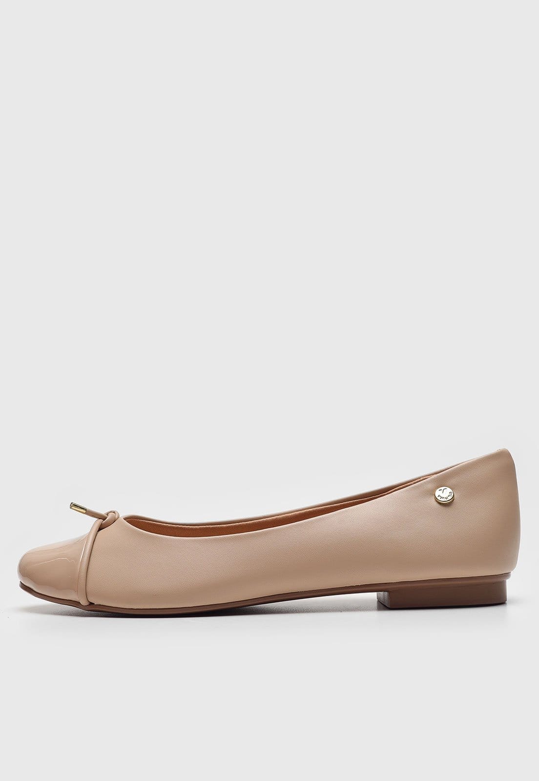 Sapatilha Via Uno Ponta Verniz