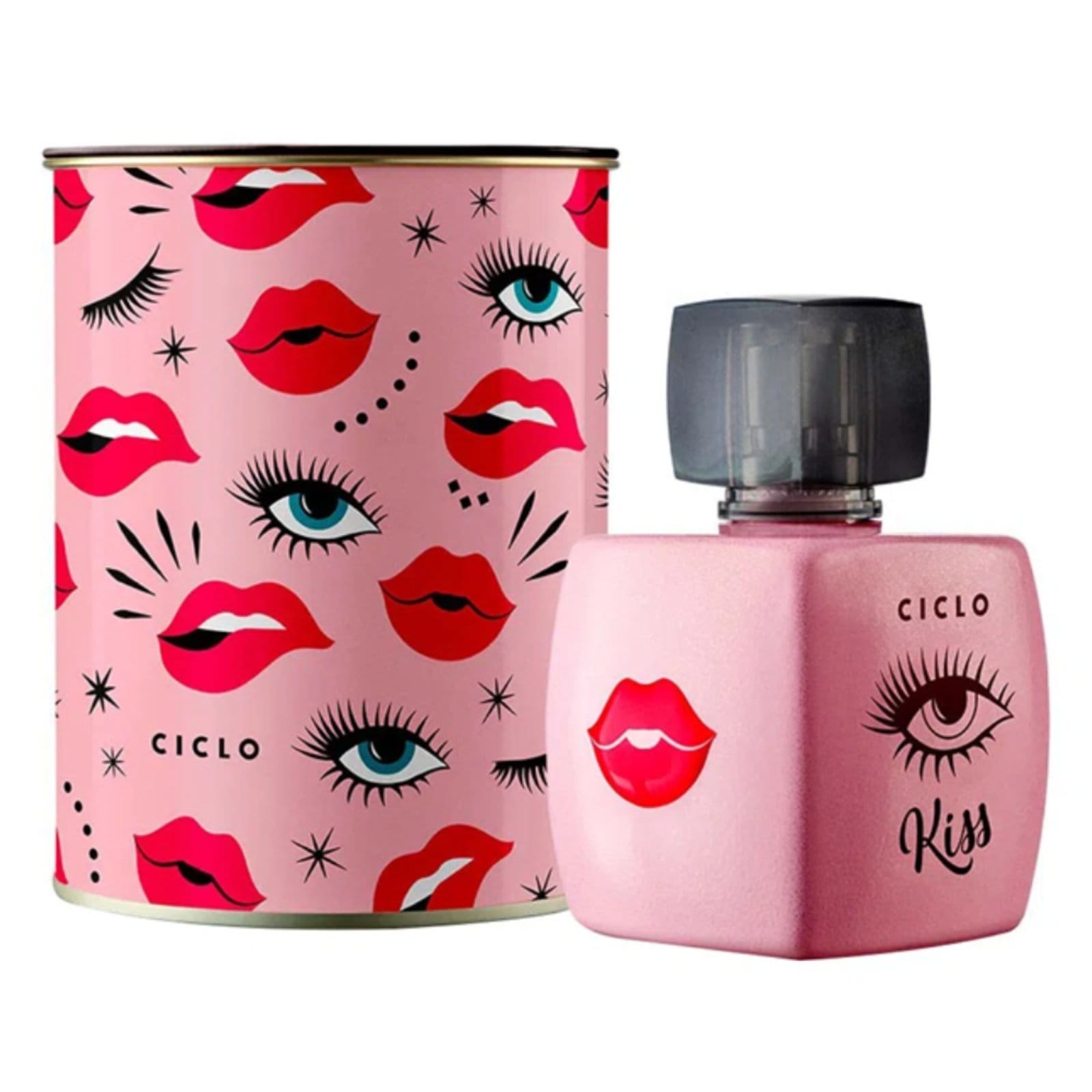 Vista 2 Ciclo Lata Kiss Deo Colônia CICLO incolor