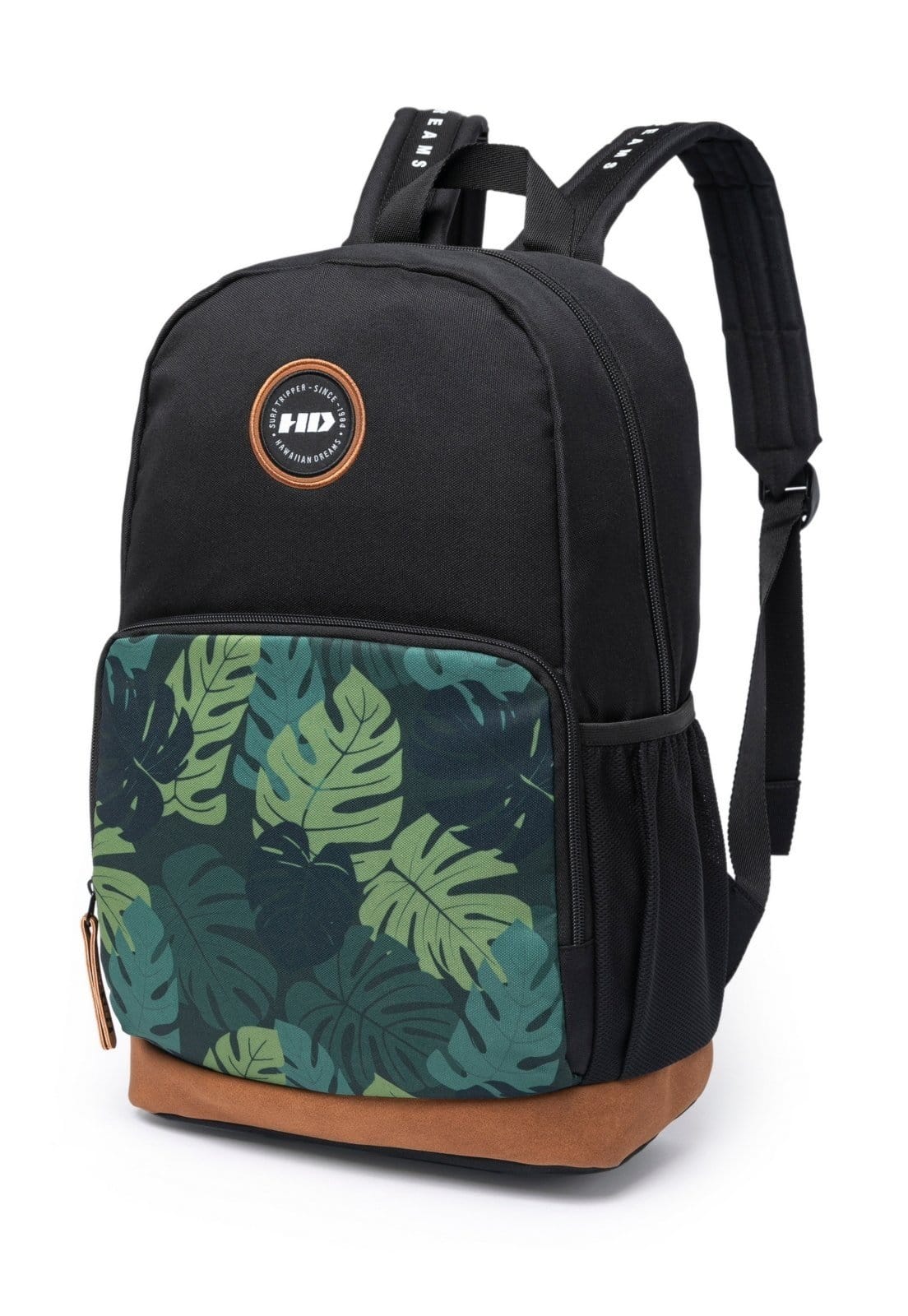 Vista 2 Mochila Masculina Escolar HD Notebook Reforçada Moderna HD preto