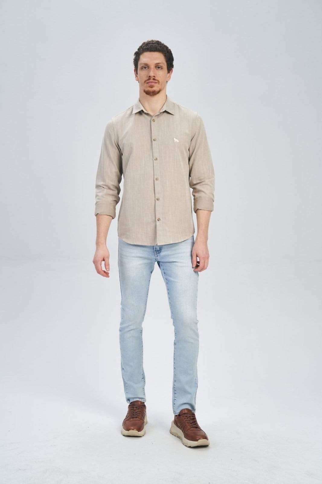 Camisa Fine Linen Masculina Acostamento
