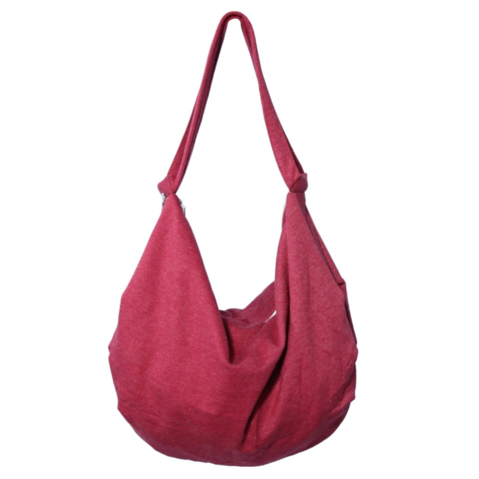 Bolsa de Ombro Heide Ribeiro Moletom Saco Liso