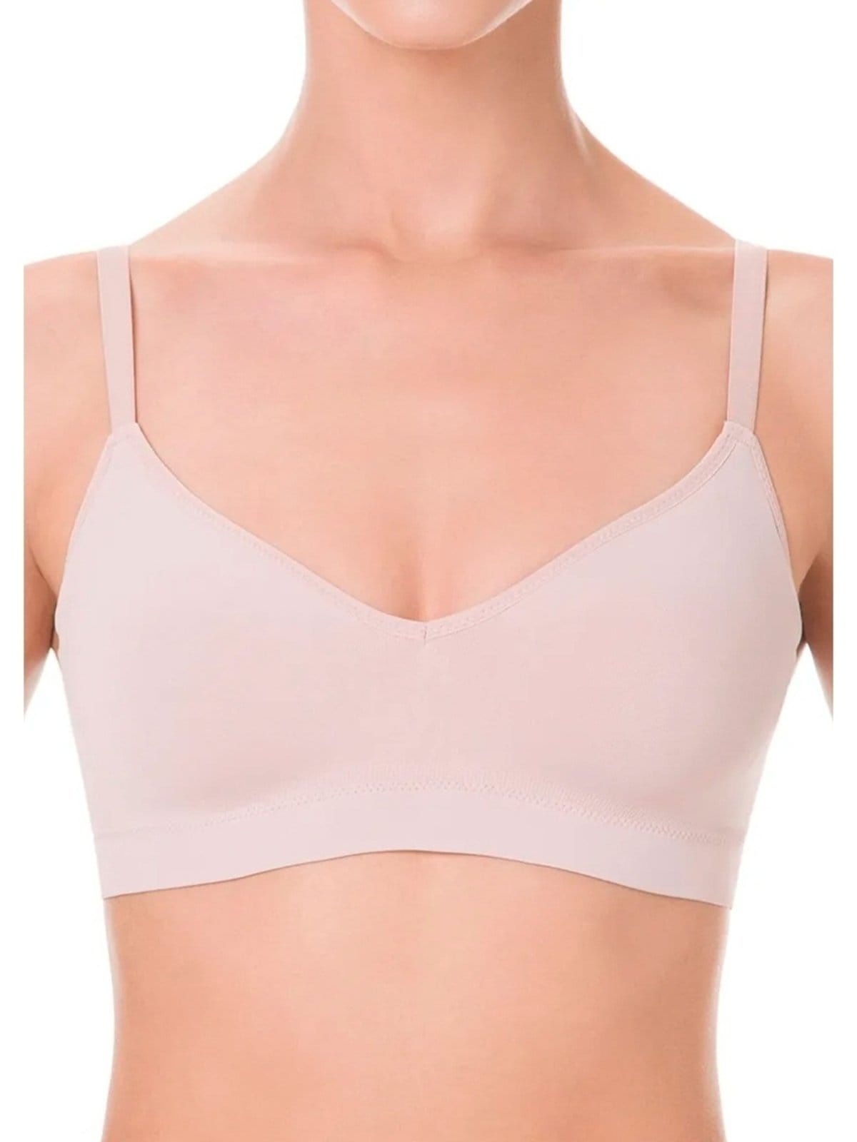 Vista 2 Kit com 3 Sutiãs sem Aro com Bojo Liz 51710 Taça B Liz rosa