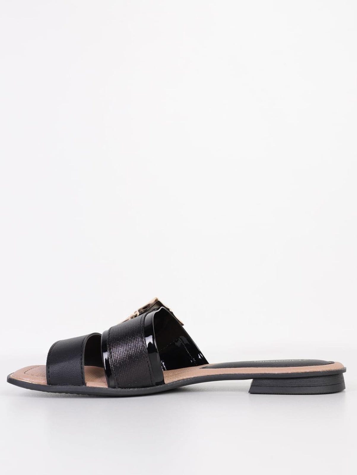 Vista 2 Rasteira Mississipi Feminino Dakota preto