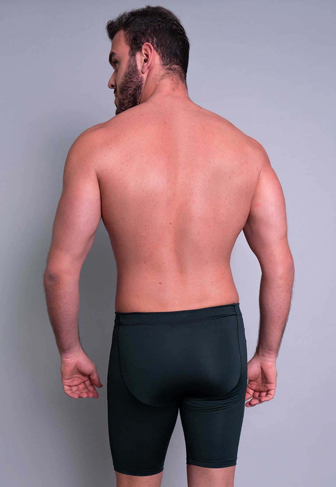 Vista 2 Bermuda Térmica MVB Modas Ciclismo Segunda Pele Proteção Uv 50+ Mvb Modas preto